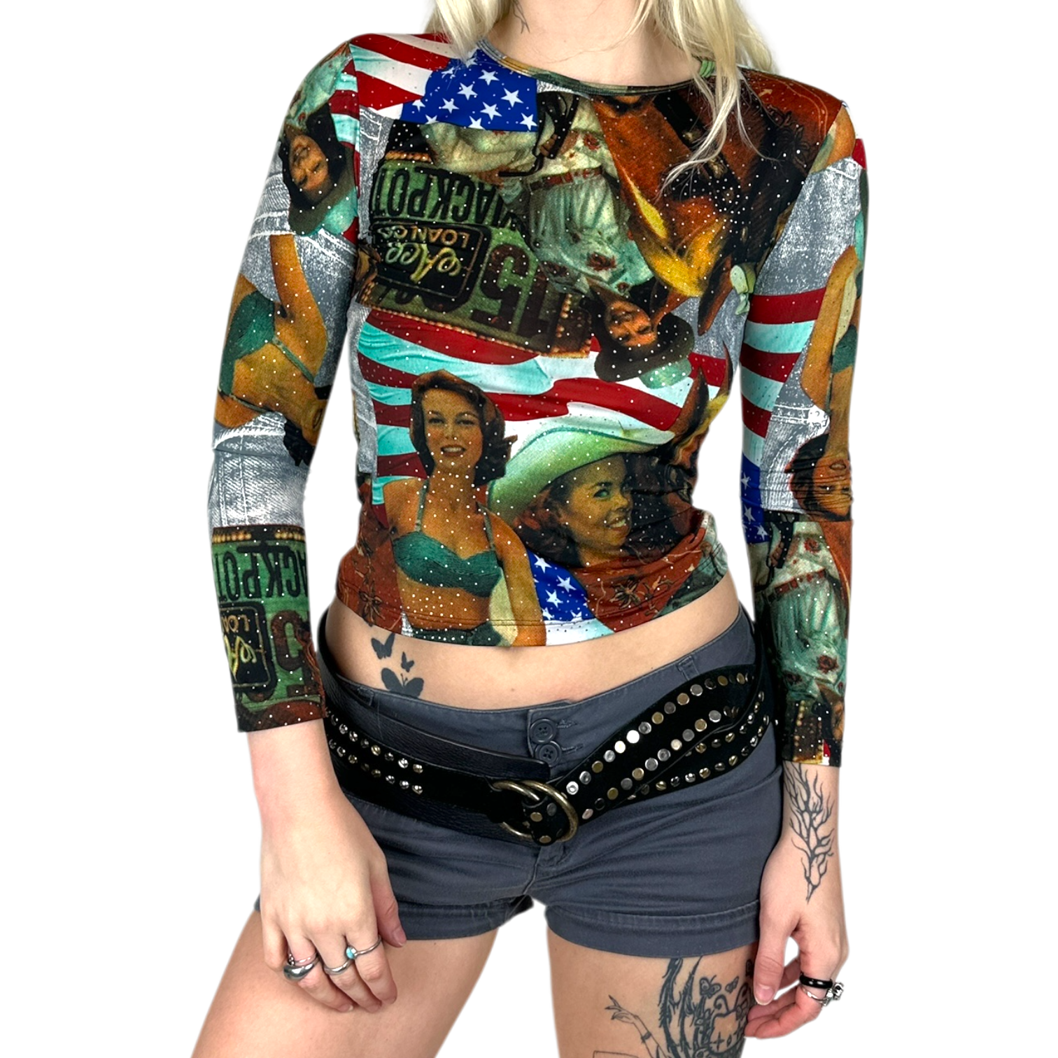 Americana Cowgirl Longsleeve (XS/S)