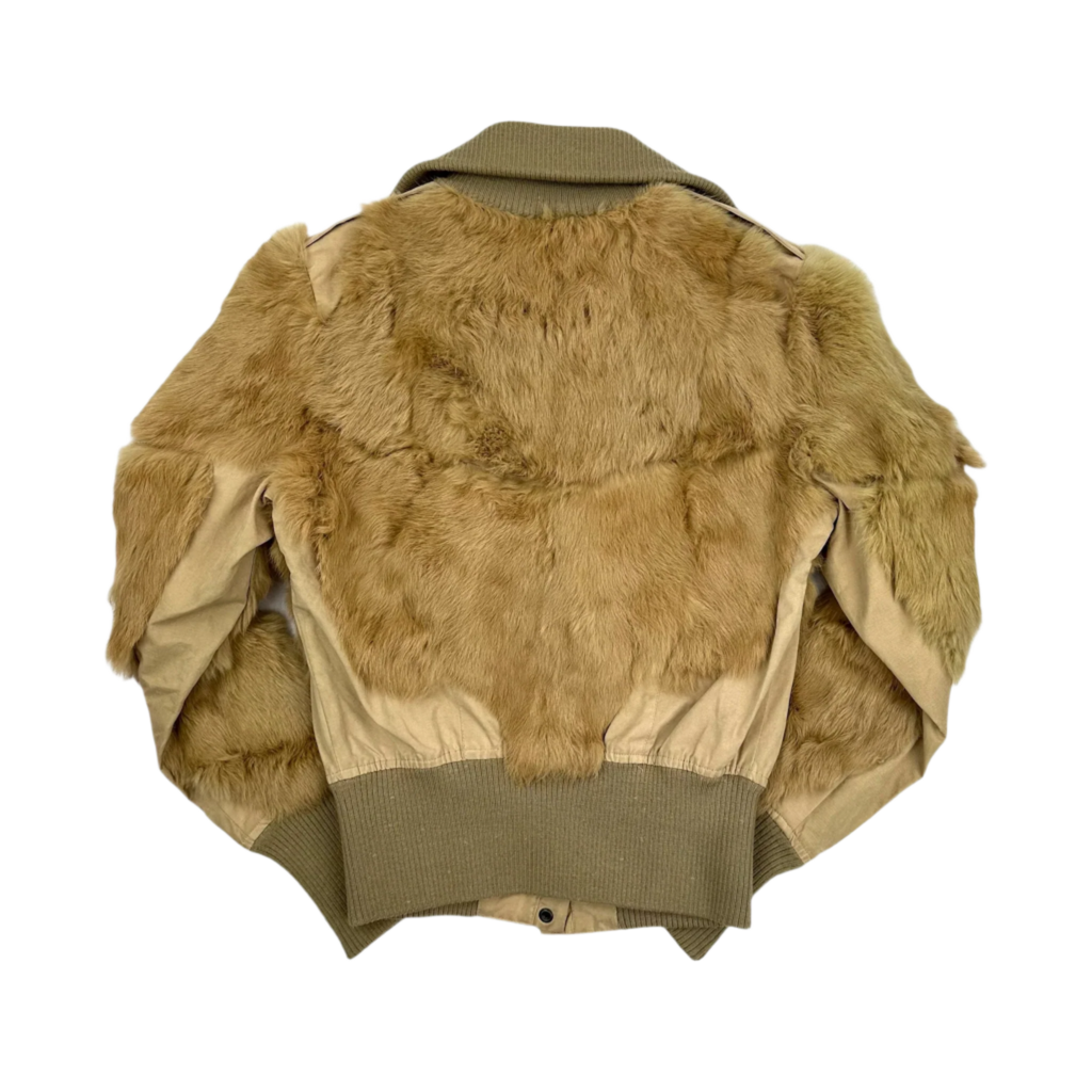 Fur Cargo Style Jacket (XS/S)