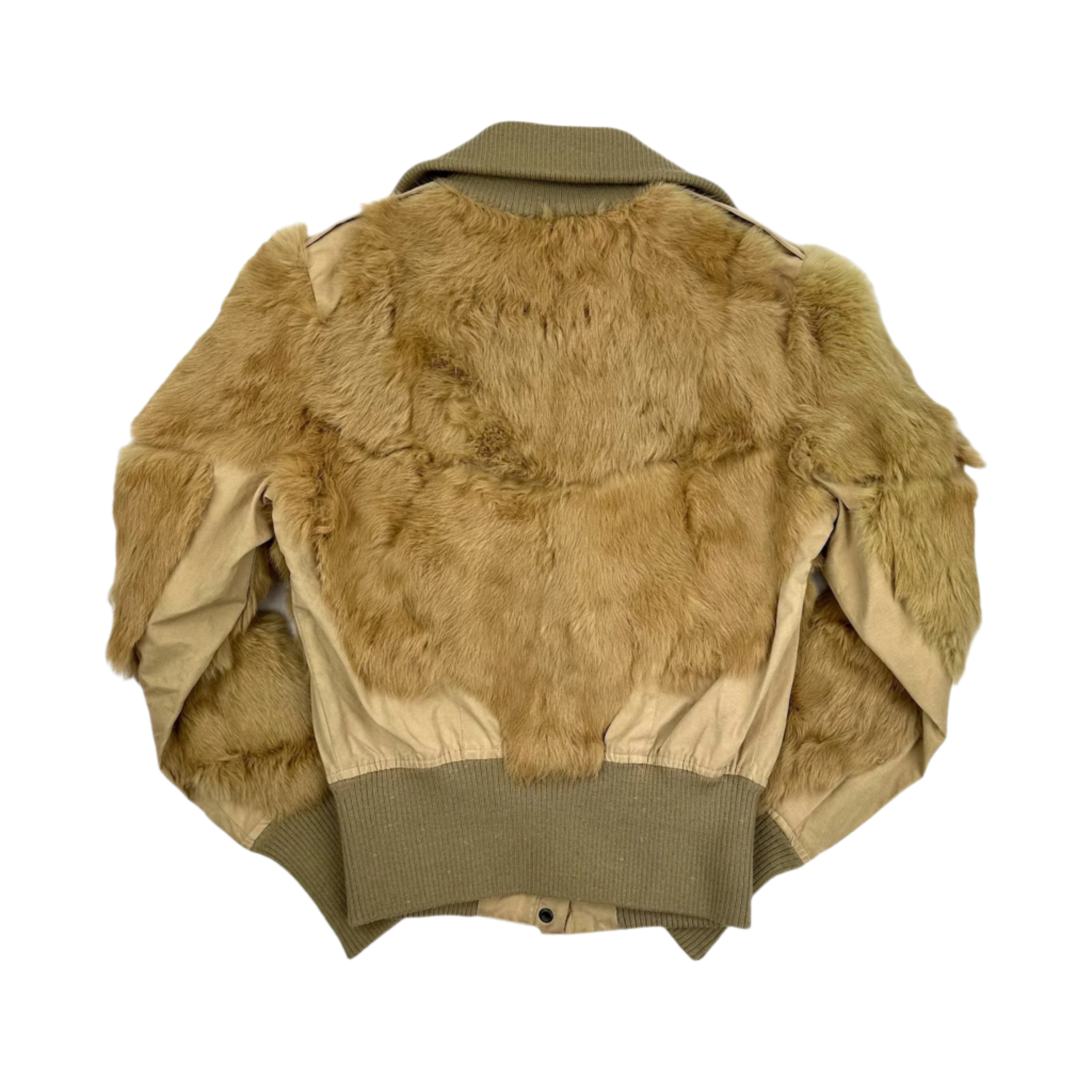 Fur Cargo Style Jacket (XS/S)