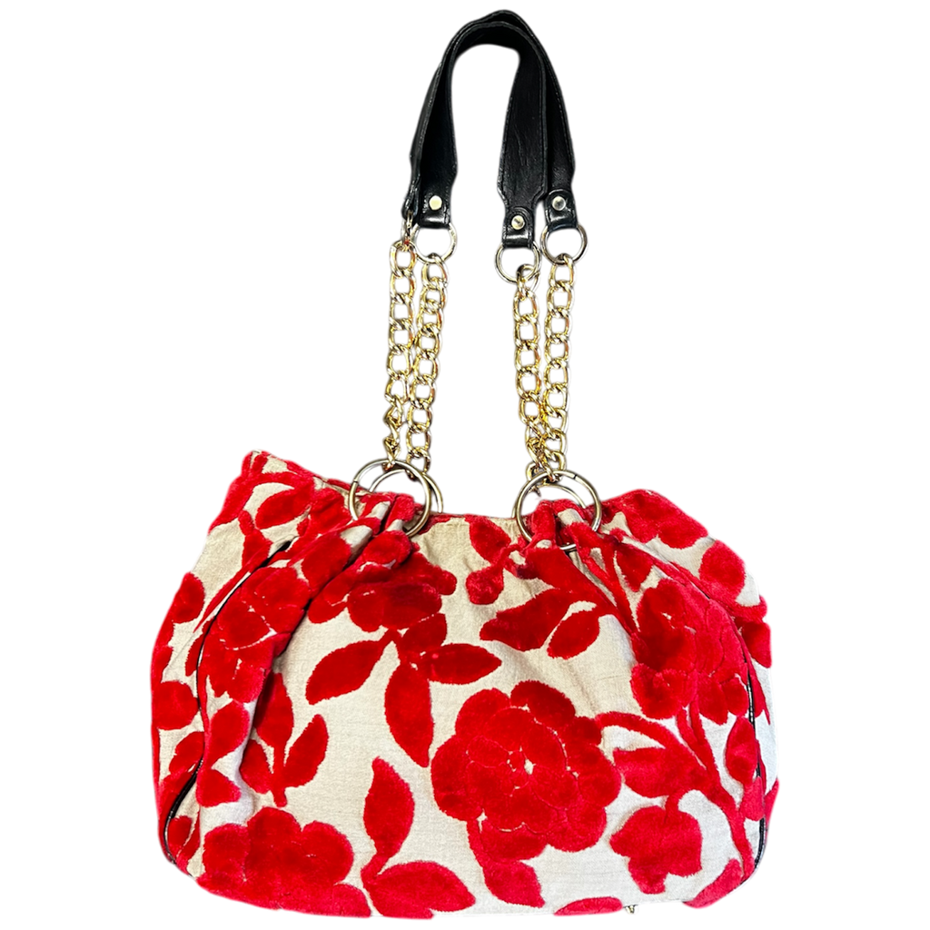 Glinda Gies Floral Carpet Bag