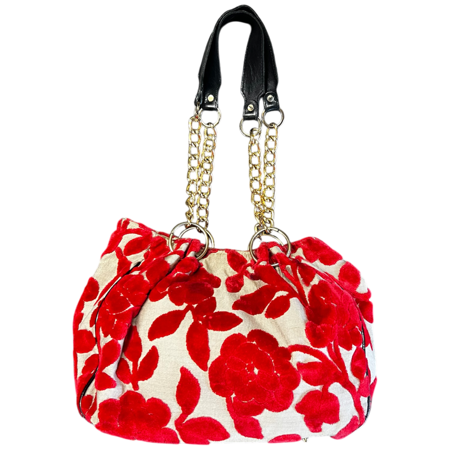 Glinda Gies Floral Carpet Bag