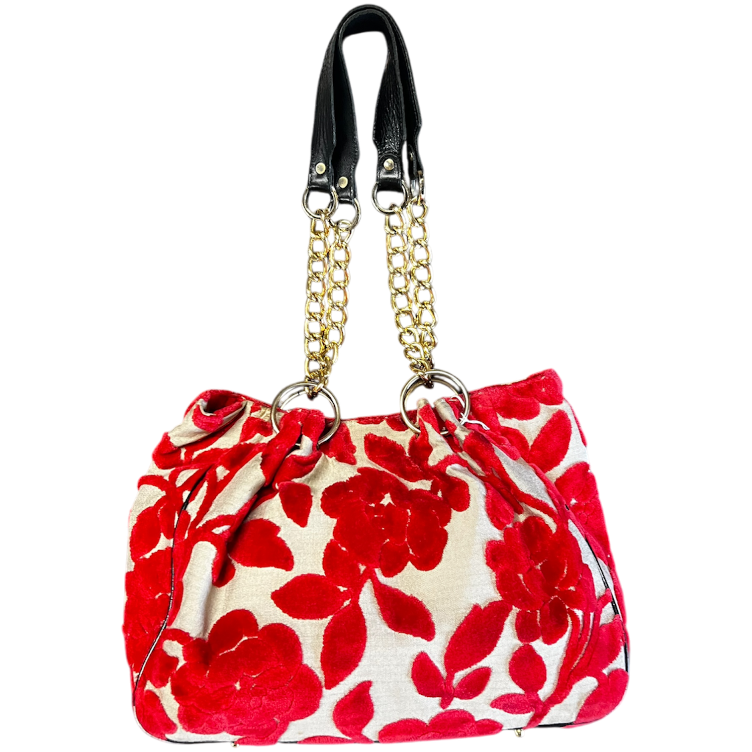 Glinda Gies Floral Carpet Bag