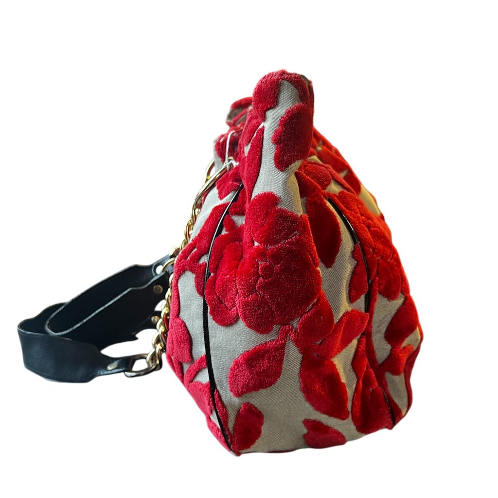 Glinda Gies Floral Carpet Bag