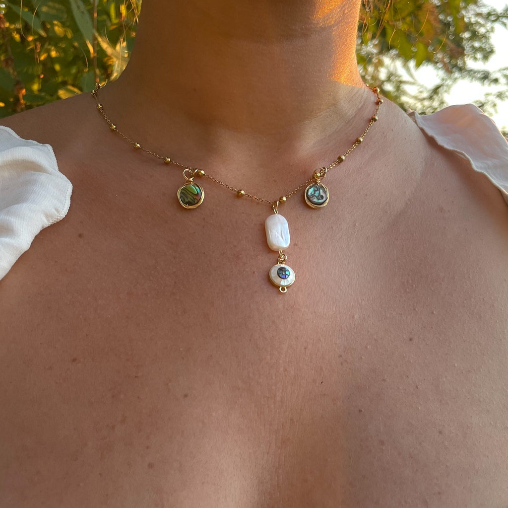 Abalone Pearl Necklace