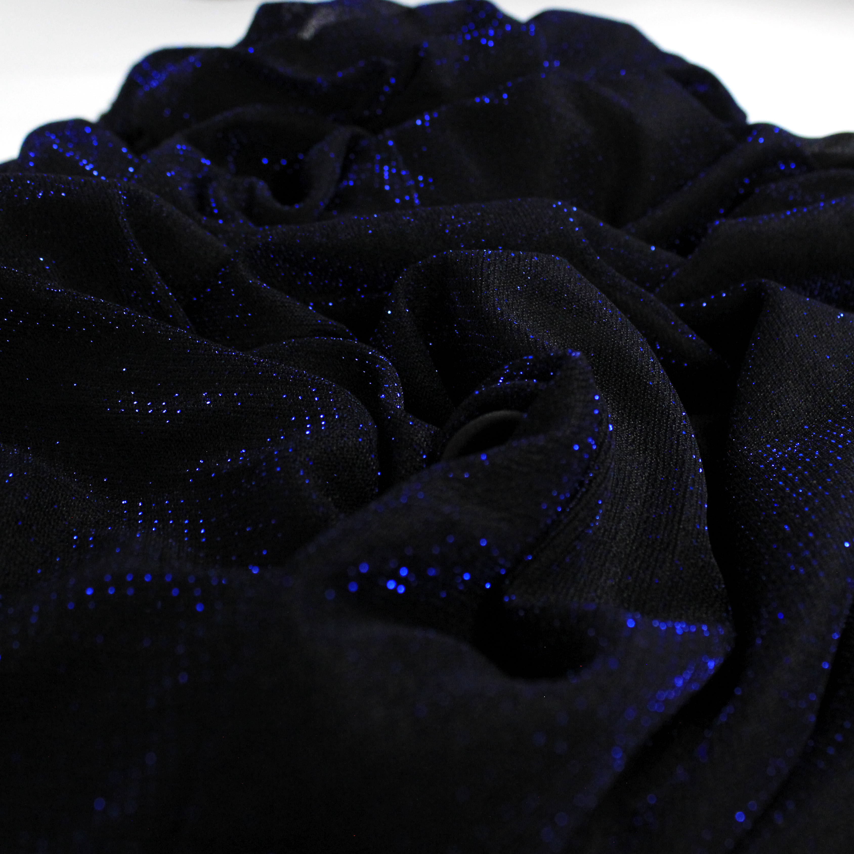 90s Shimmery Blue Gown (S)