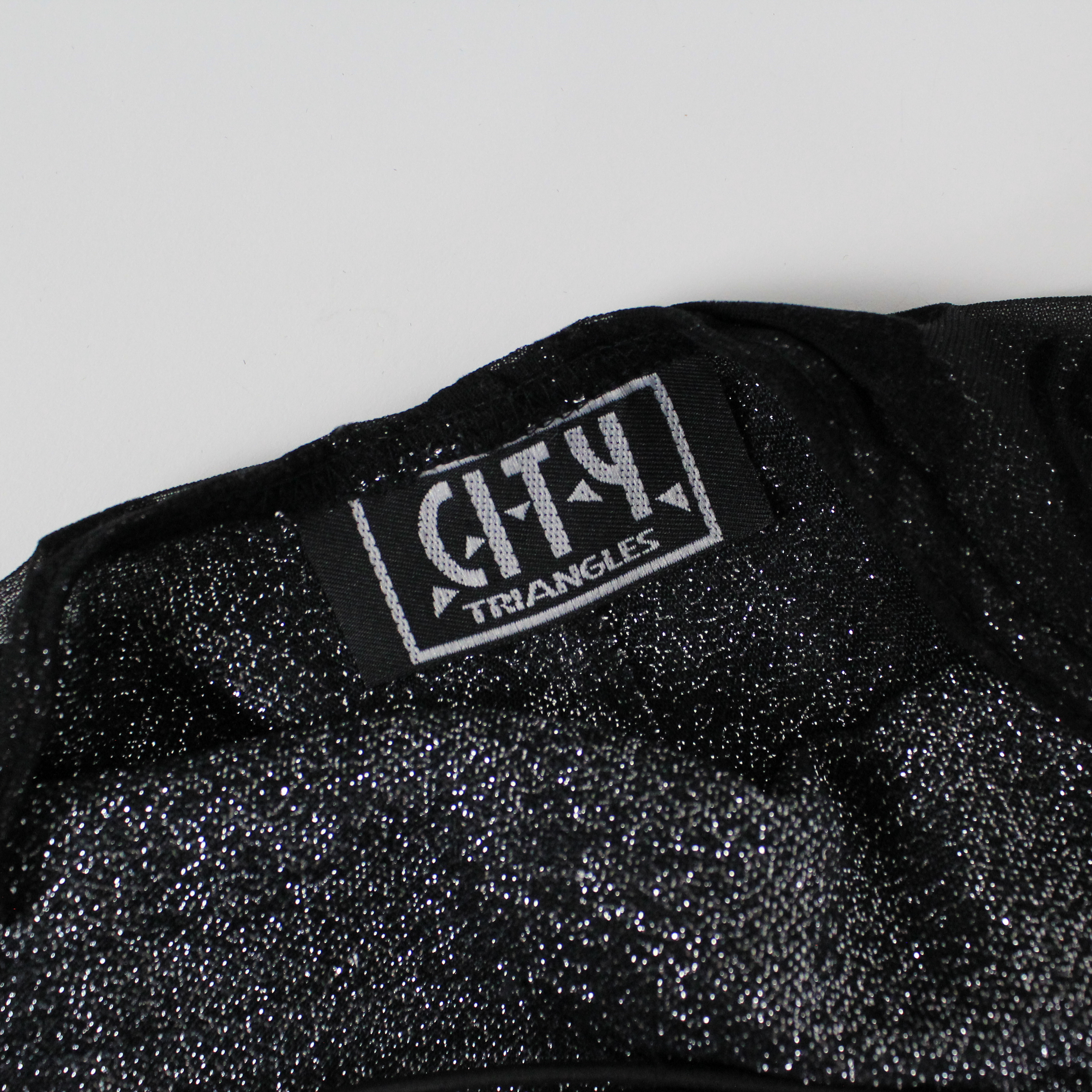 90s Black/Silver Gown (S)