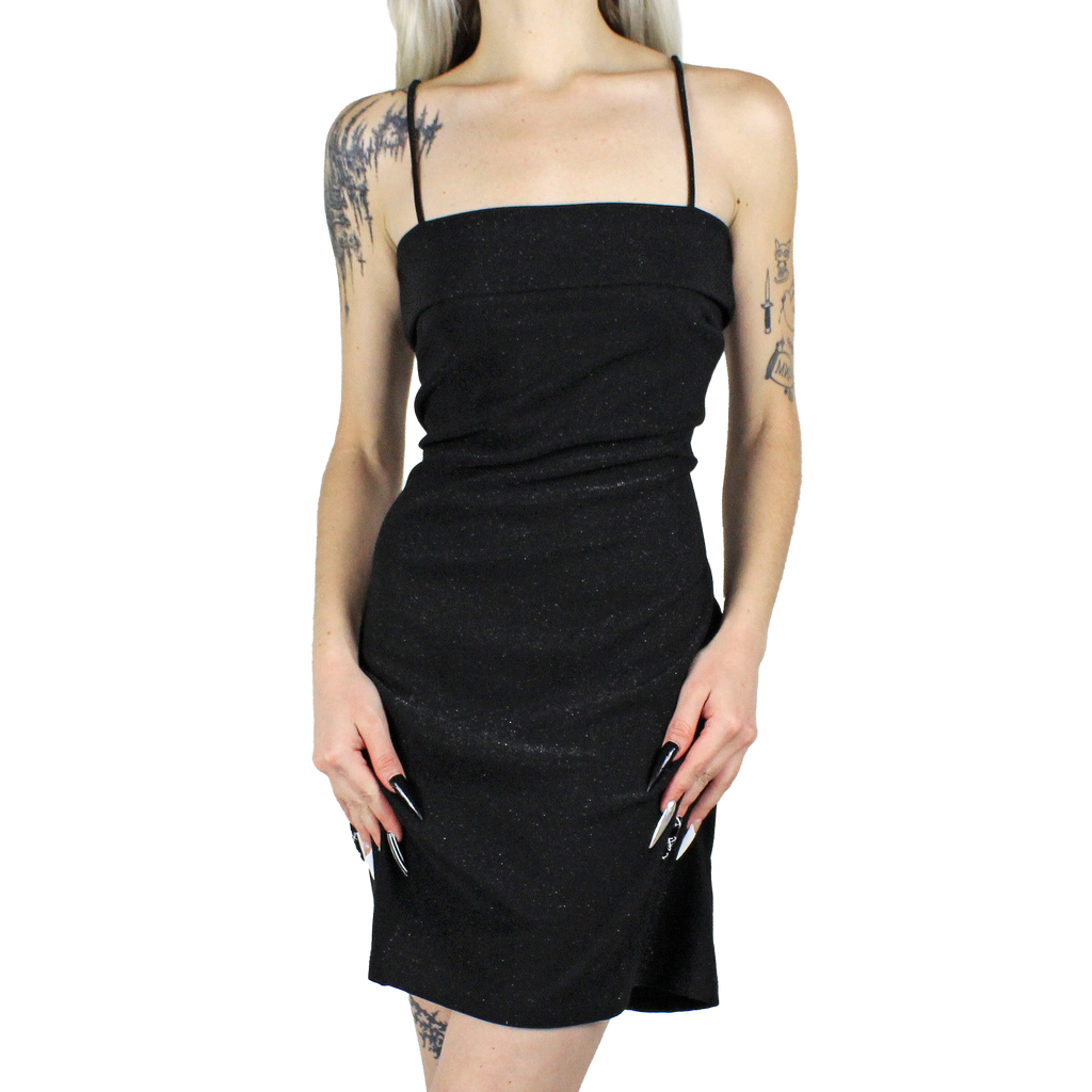 90s Sparkly Mini Dress (S)