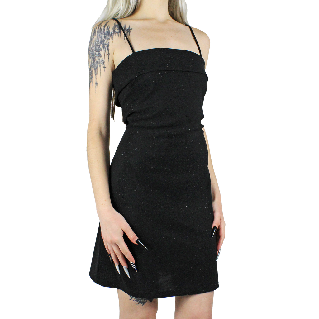 90s Sparkly Mini Dress (S)