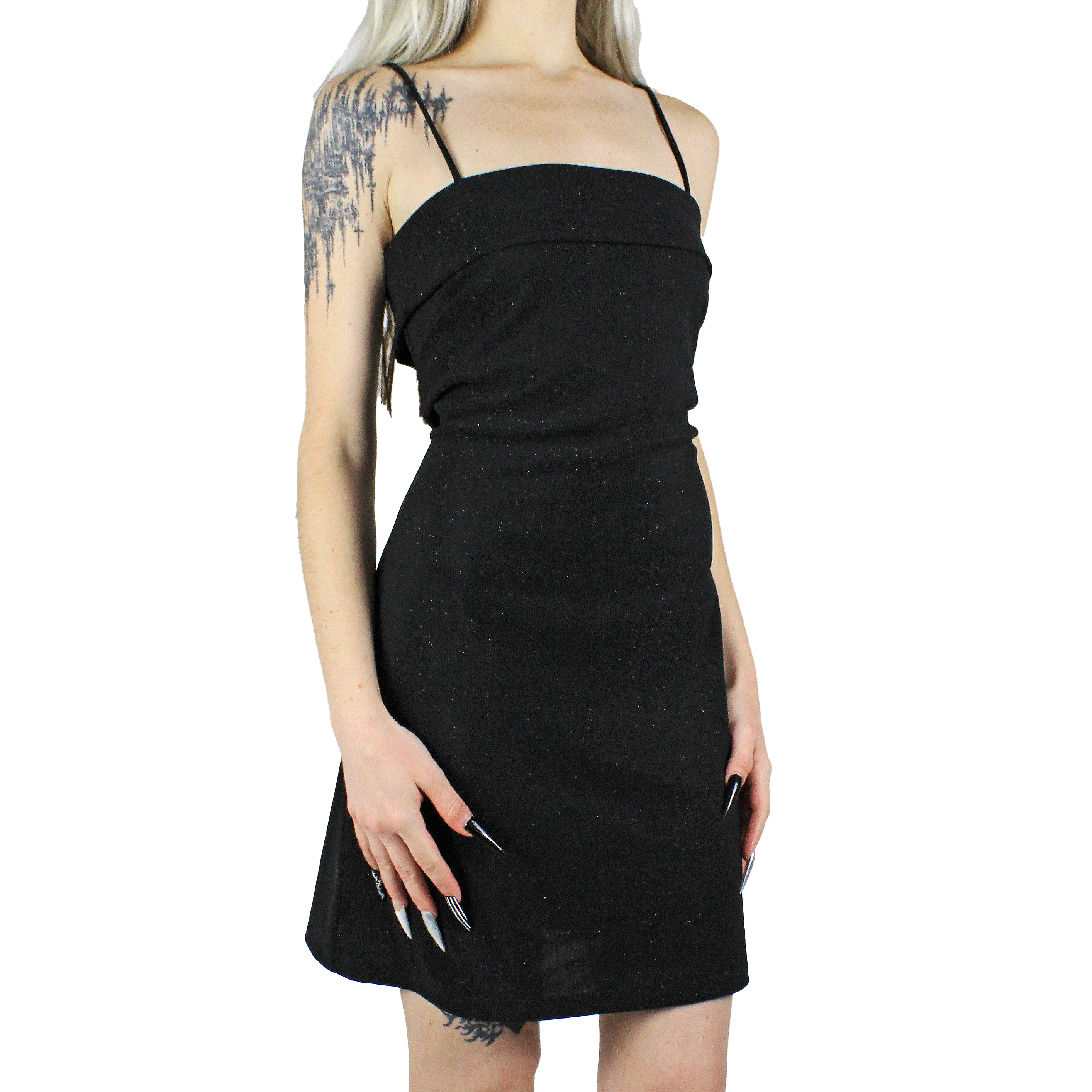 90s Sparkly Mini Dress (S)