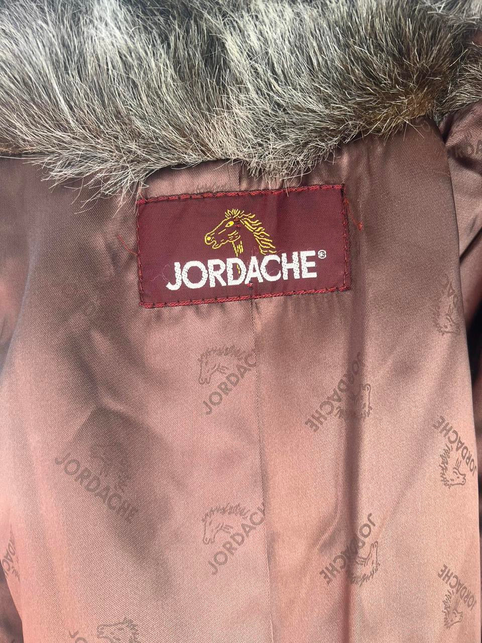 90s Faux Fur Jordache Coat (M)