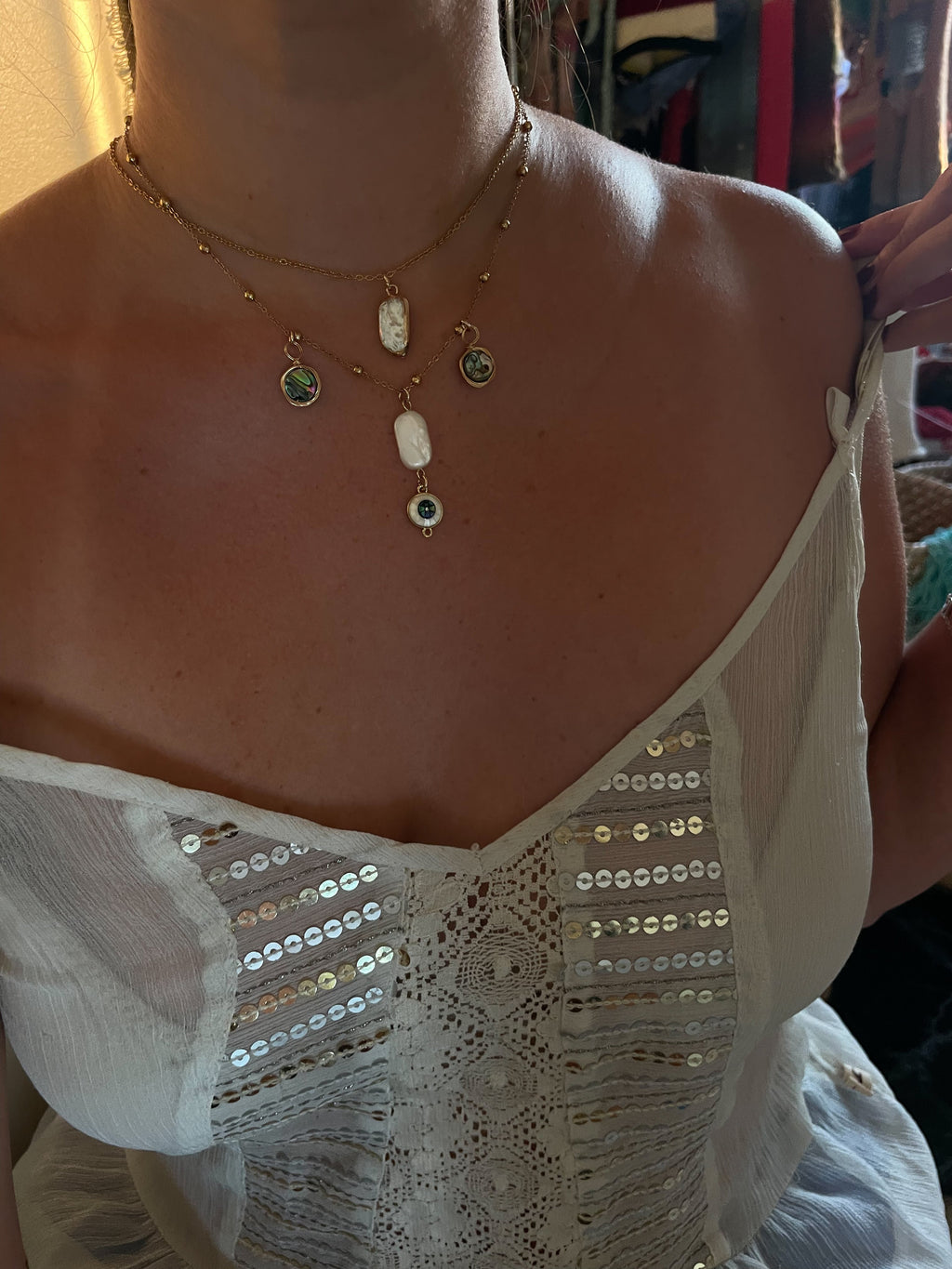 Abalone Pearl Necklace