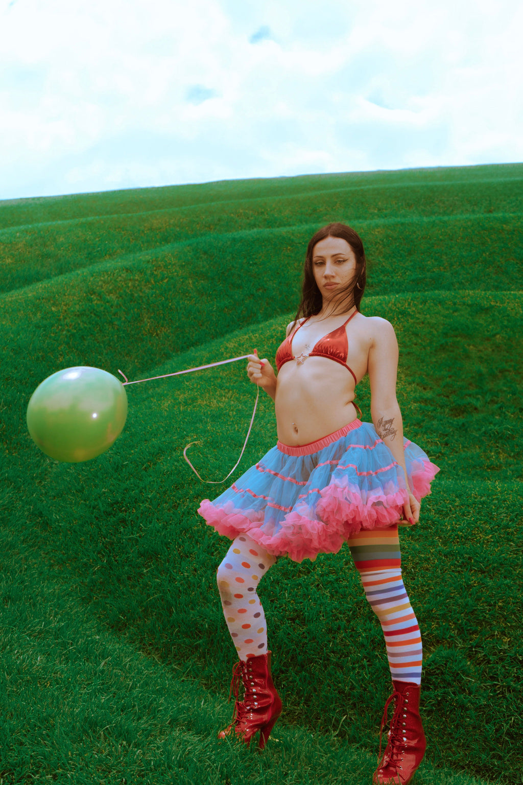 Charmed Bikini Bottom Red (XS-XL)