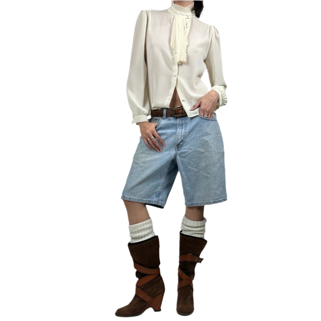 Miss Sixty Chestnut Suede Wedge Boots (8)