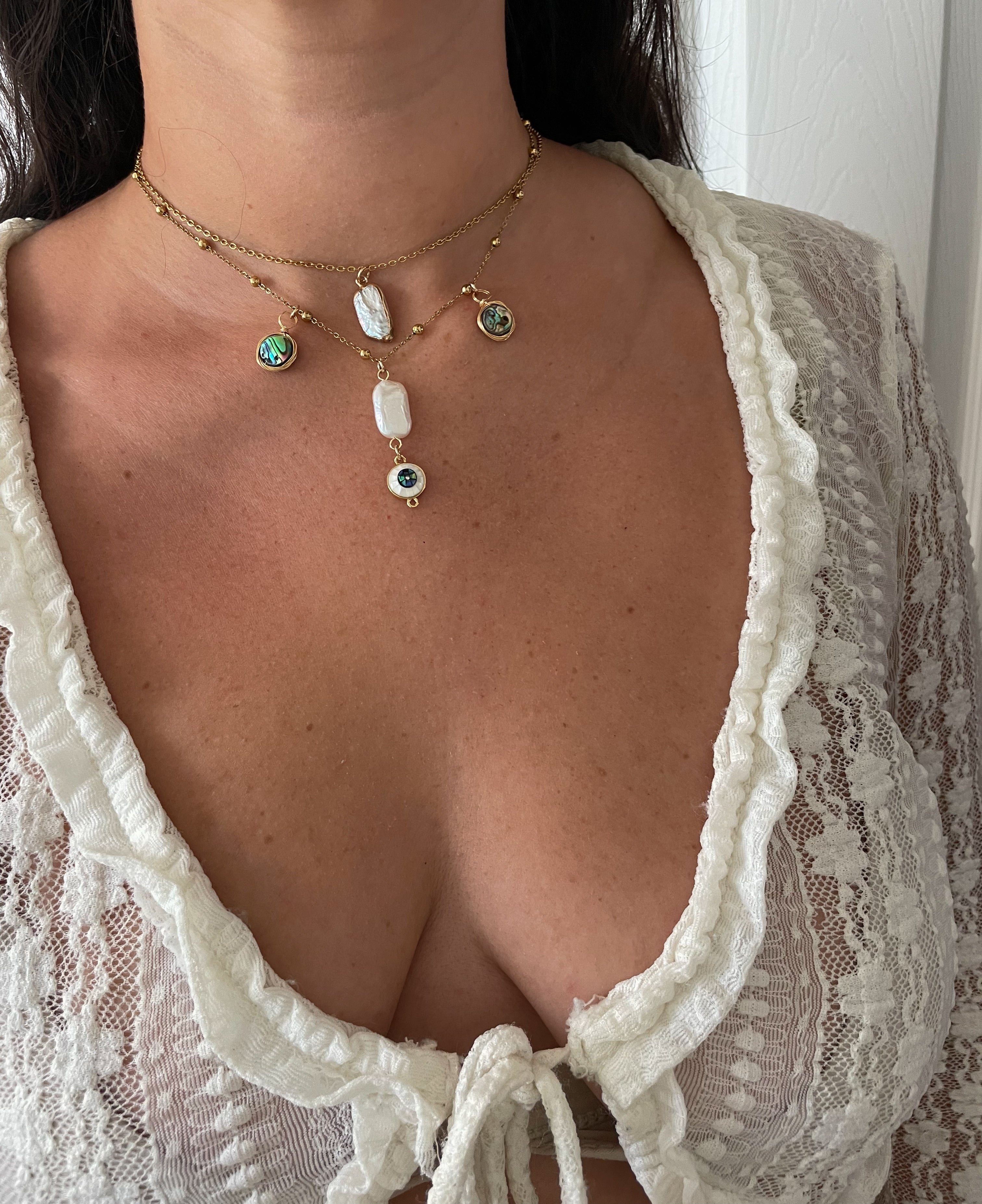 Abalone Pearl Necklace