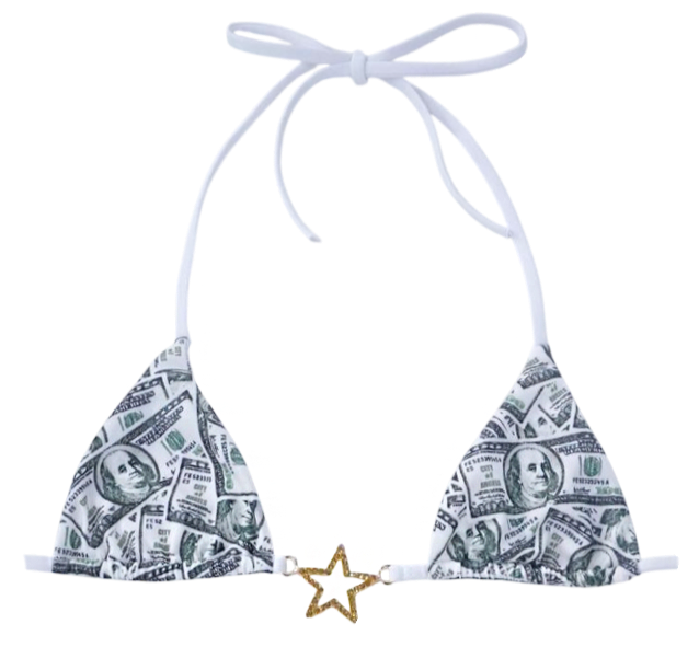 Charmed Bikini Top Money (XS-XL)
