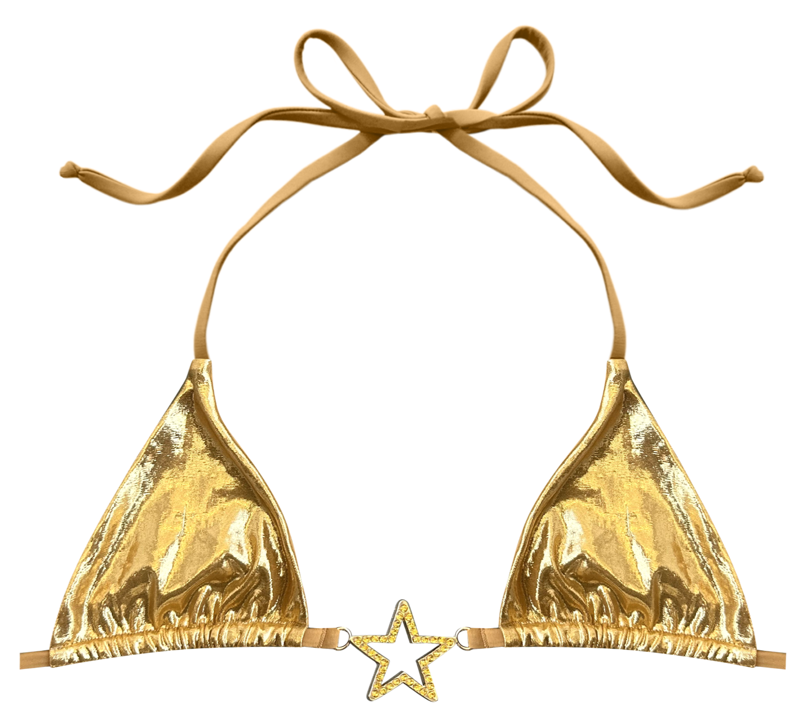 Charmed Bikini Top Gold (XS-XL)