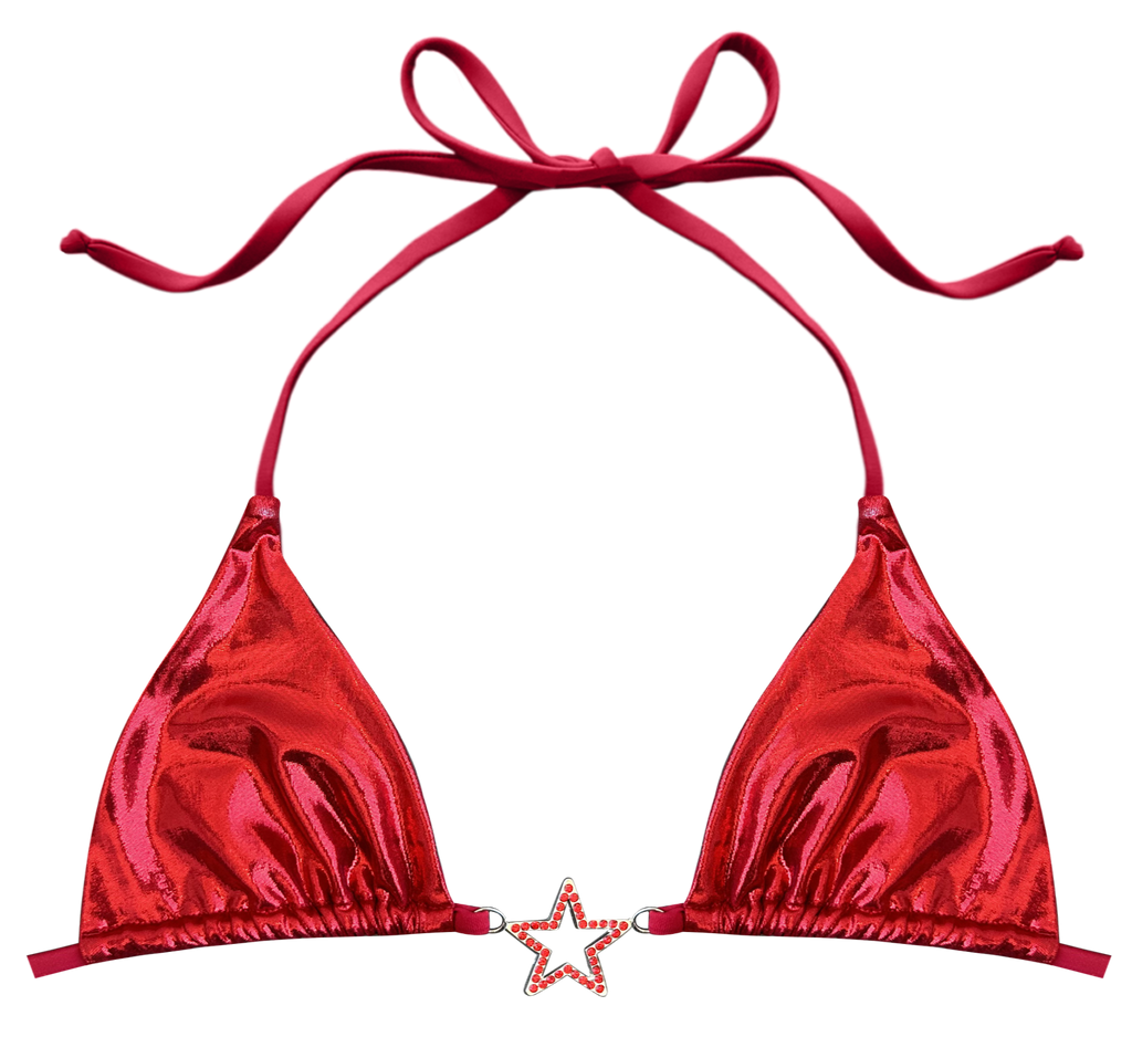 Charmed Bikini Top Red (XS-XL)