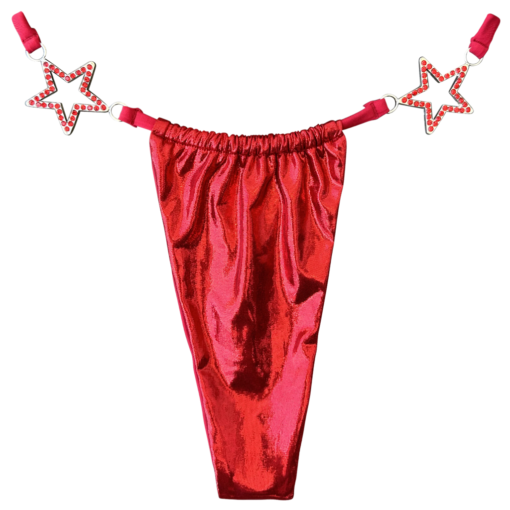 Charmed Bikini Bottom Red (XS-XL)
