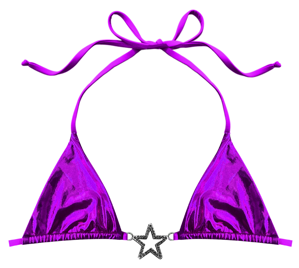 Charmed Bikini Top Purple (XS-XL)