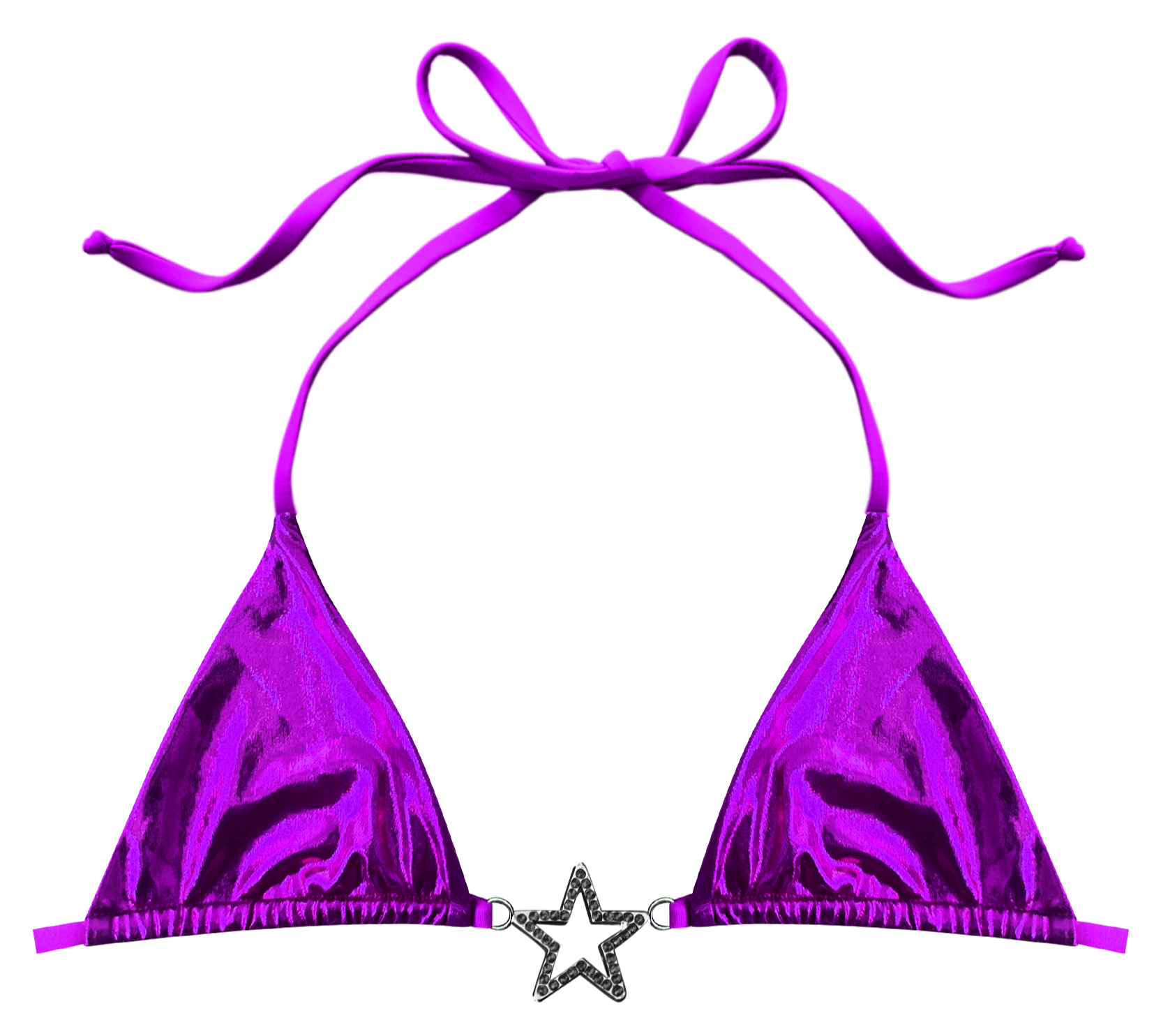 Charmed Bikini Top Purple (XS-XL)