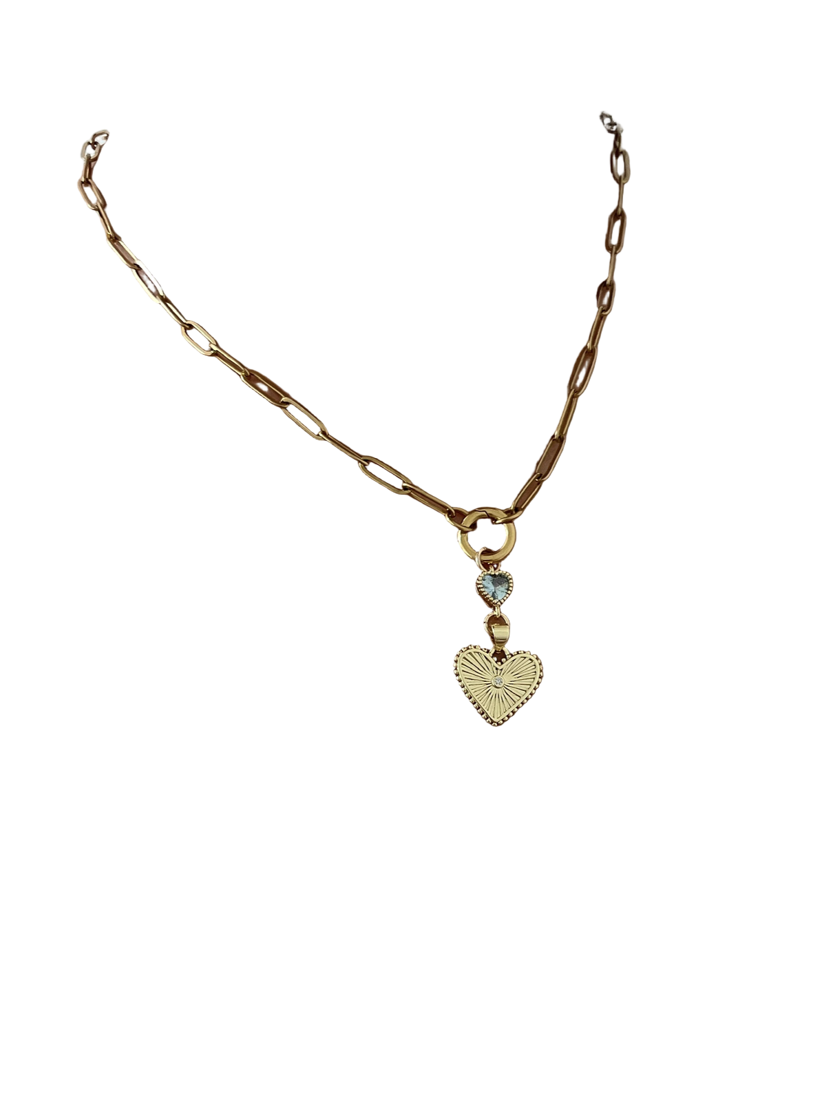 Fortune Paperclip Necklace