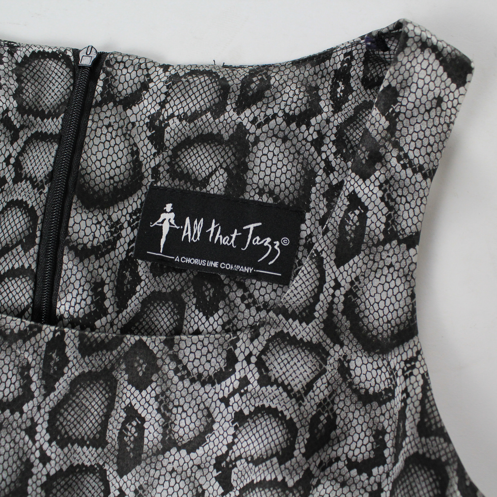 90s Snakeskin Mini Dress (XS)