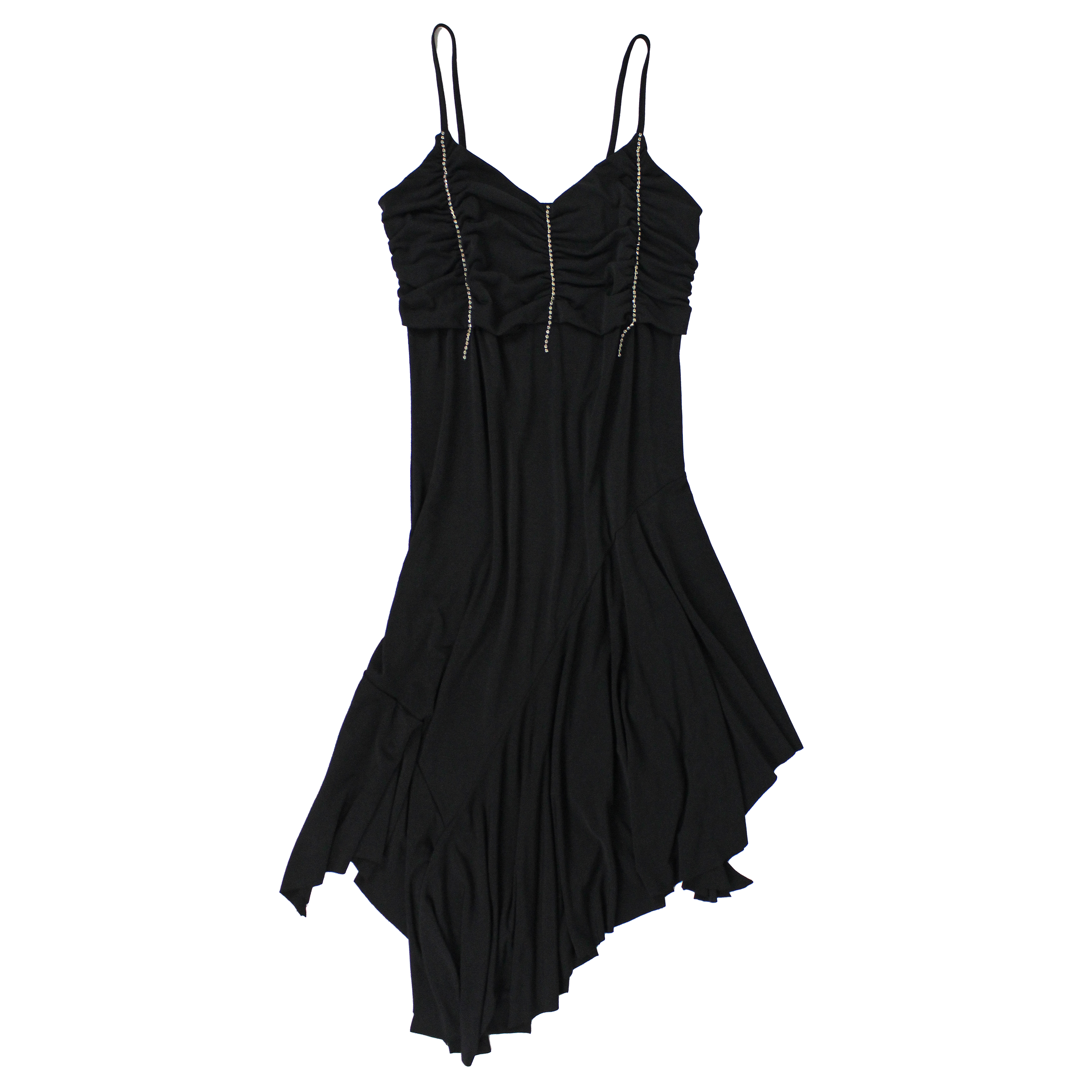 Euro Vintage Asymmetric Dress (S)