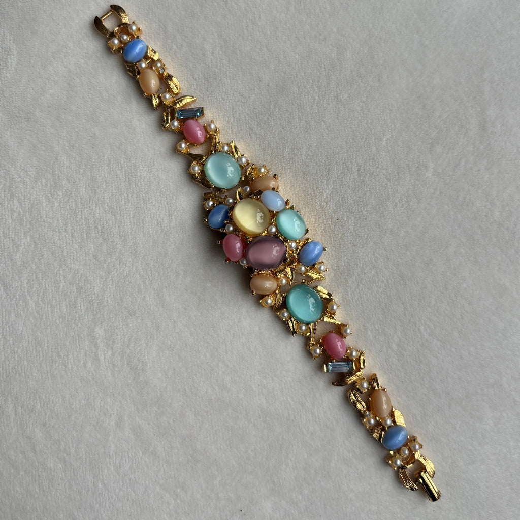 Crystal & Gem Filled Hidden Dial Watch