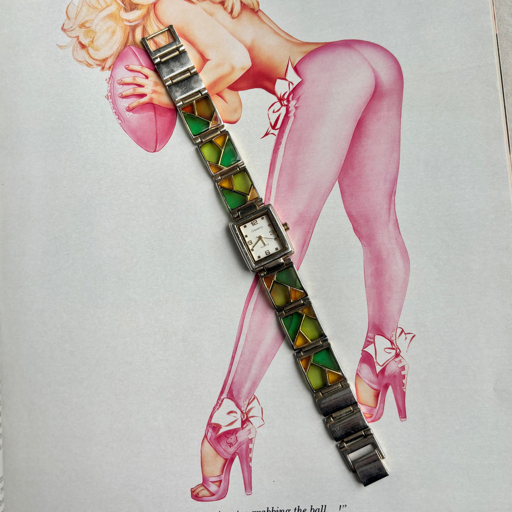 See-through Stained Glass Watch