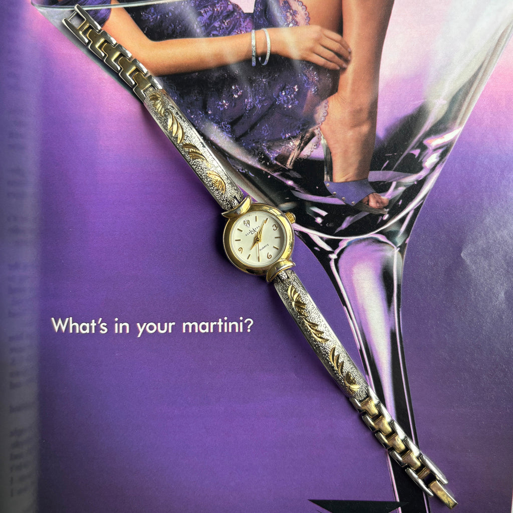 Two-tone Ornate 2000s Watch