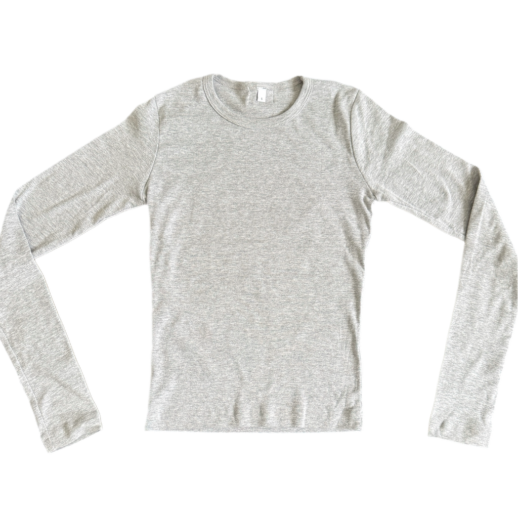 The White Logo Long Sleeve (XS-2X)
