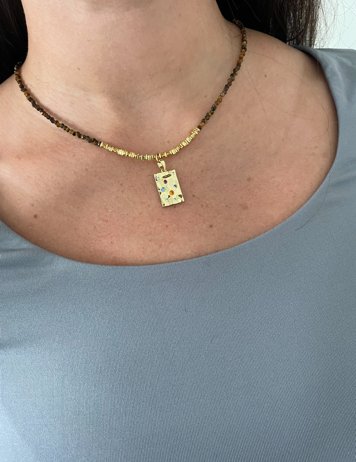 Calypso Tile Necklace