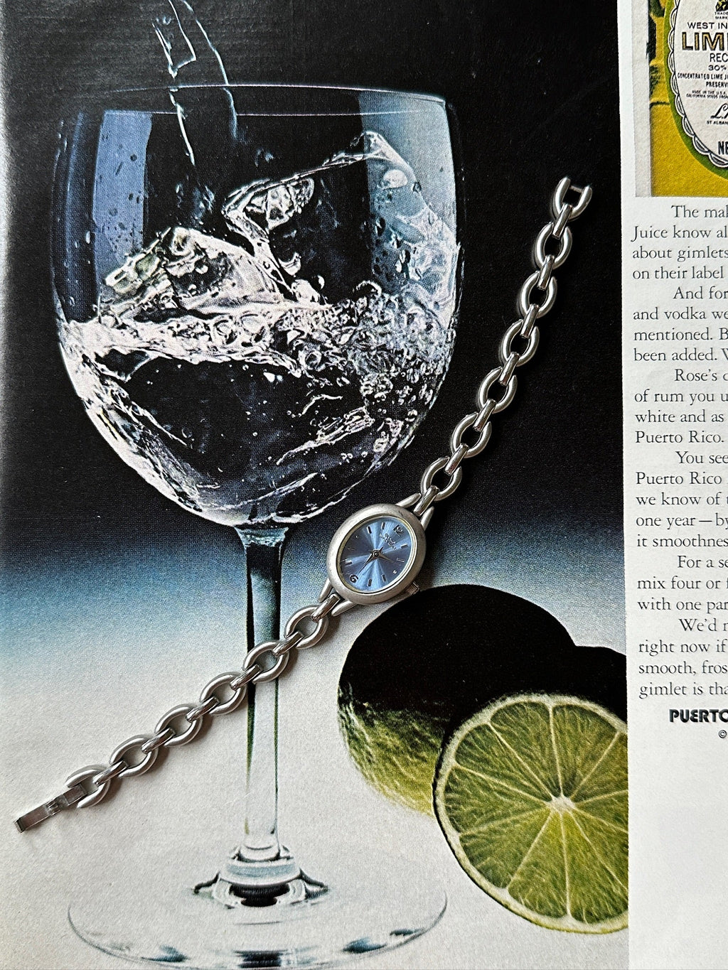 Baby Blue Dial Watch