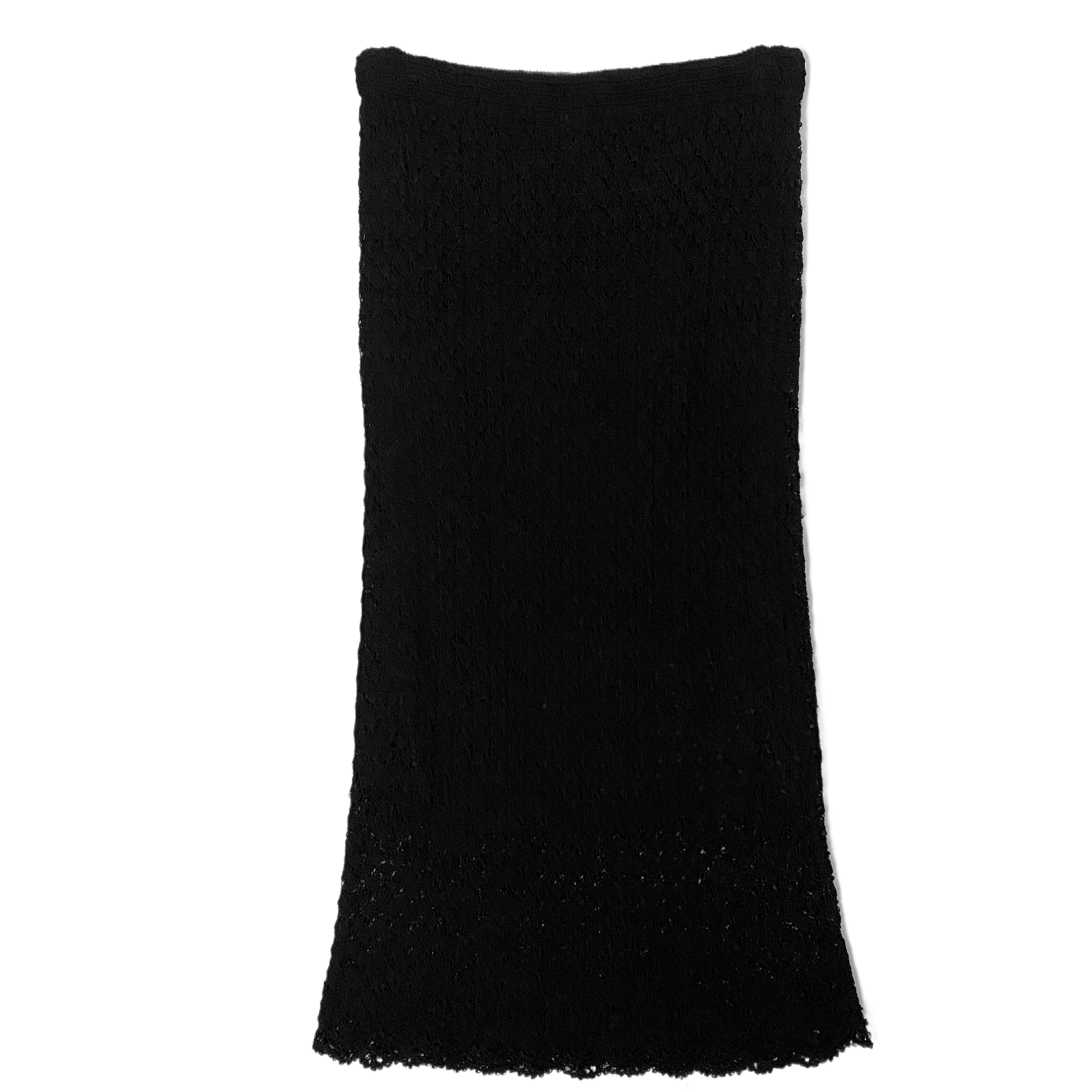 Crochet Embellished Skirt Set (M)