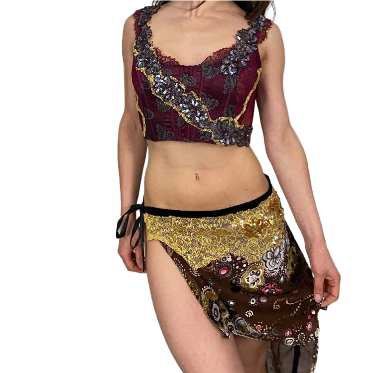 Fairy Magic Corset Style Top (S/M)