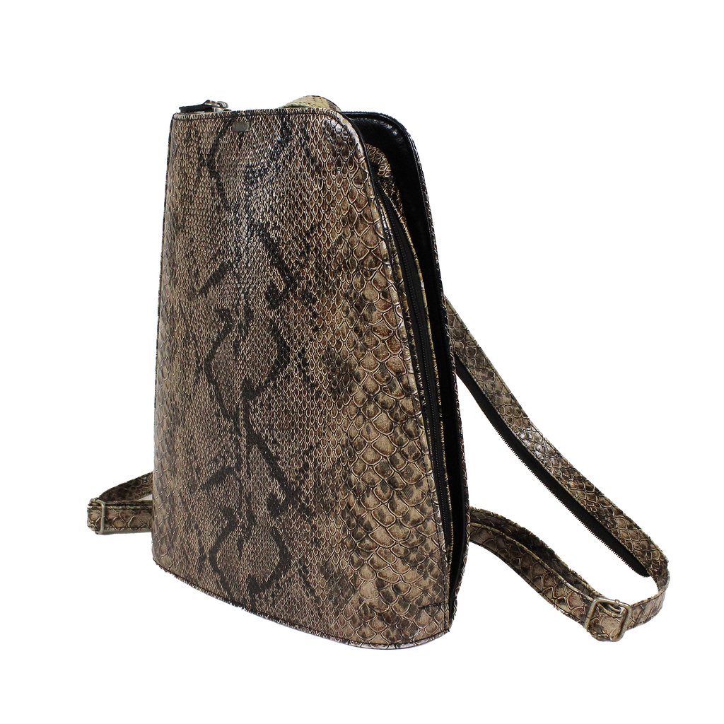 Vintage Python Coffin Backpack