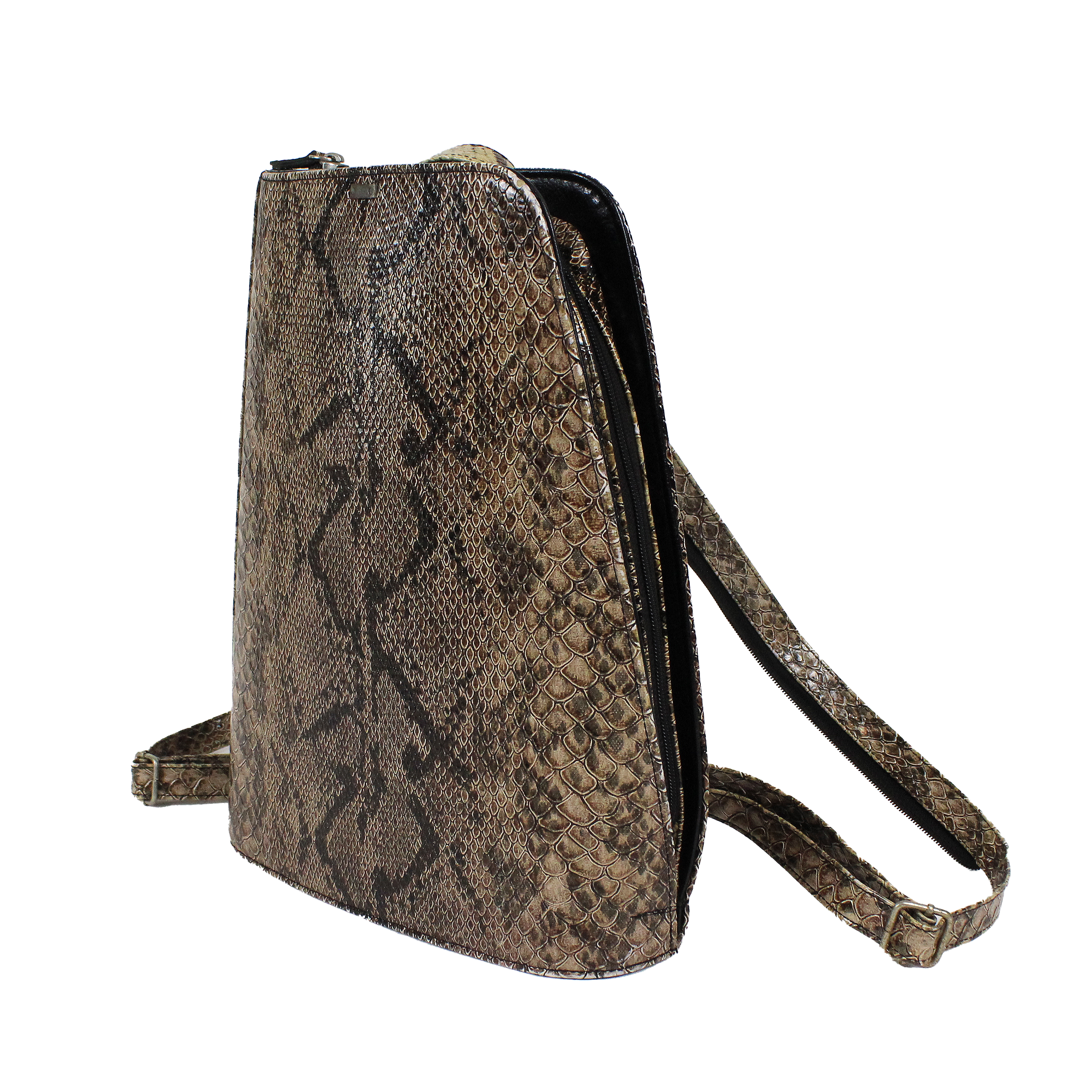 Vintage Python Coffin Backpack