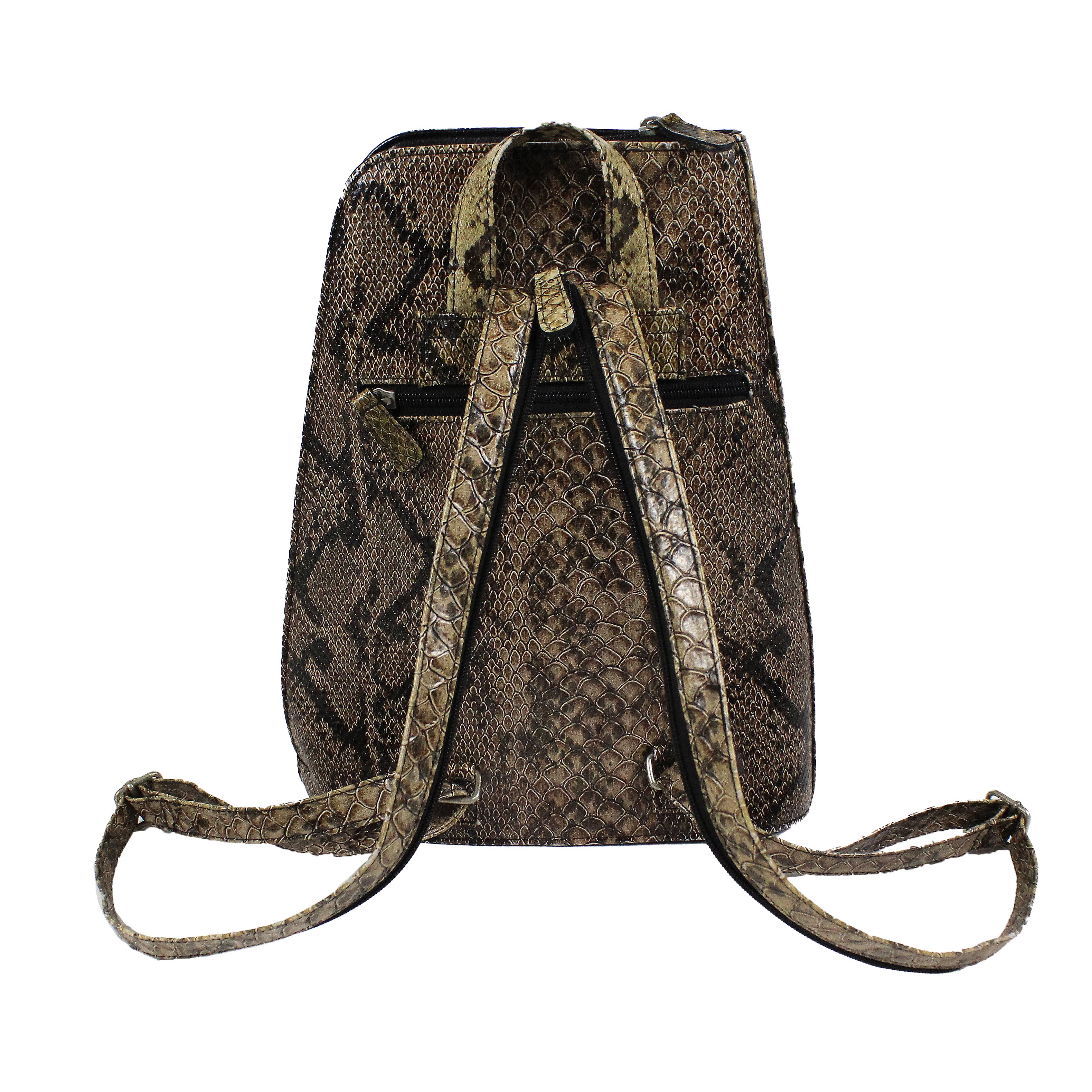 Vintage Python Coffin Backpack