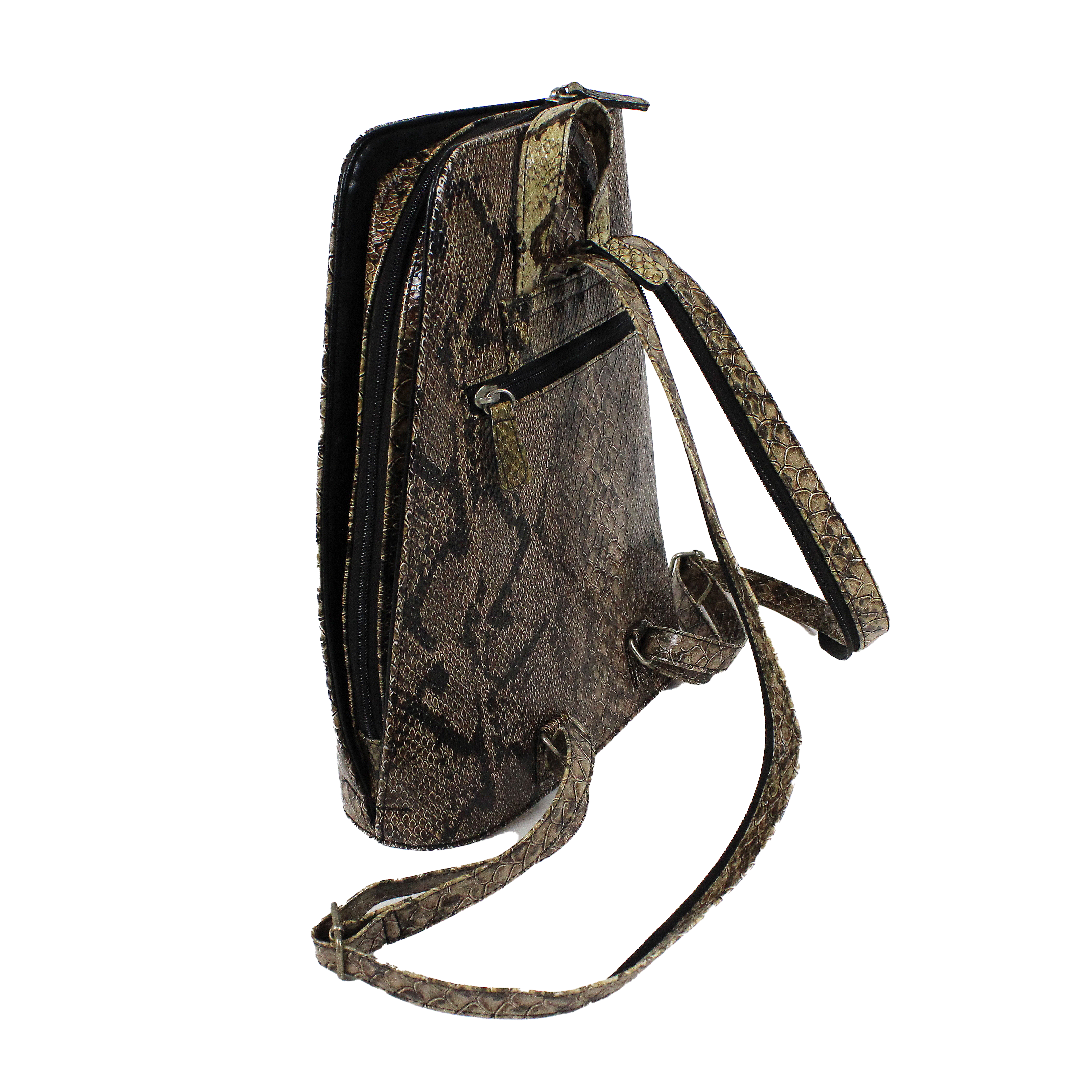 Vintage Python Coffin Backpack