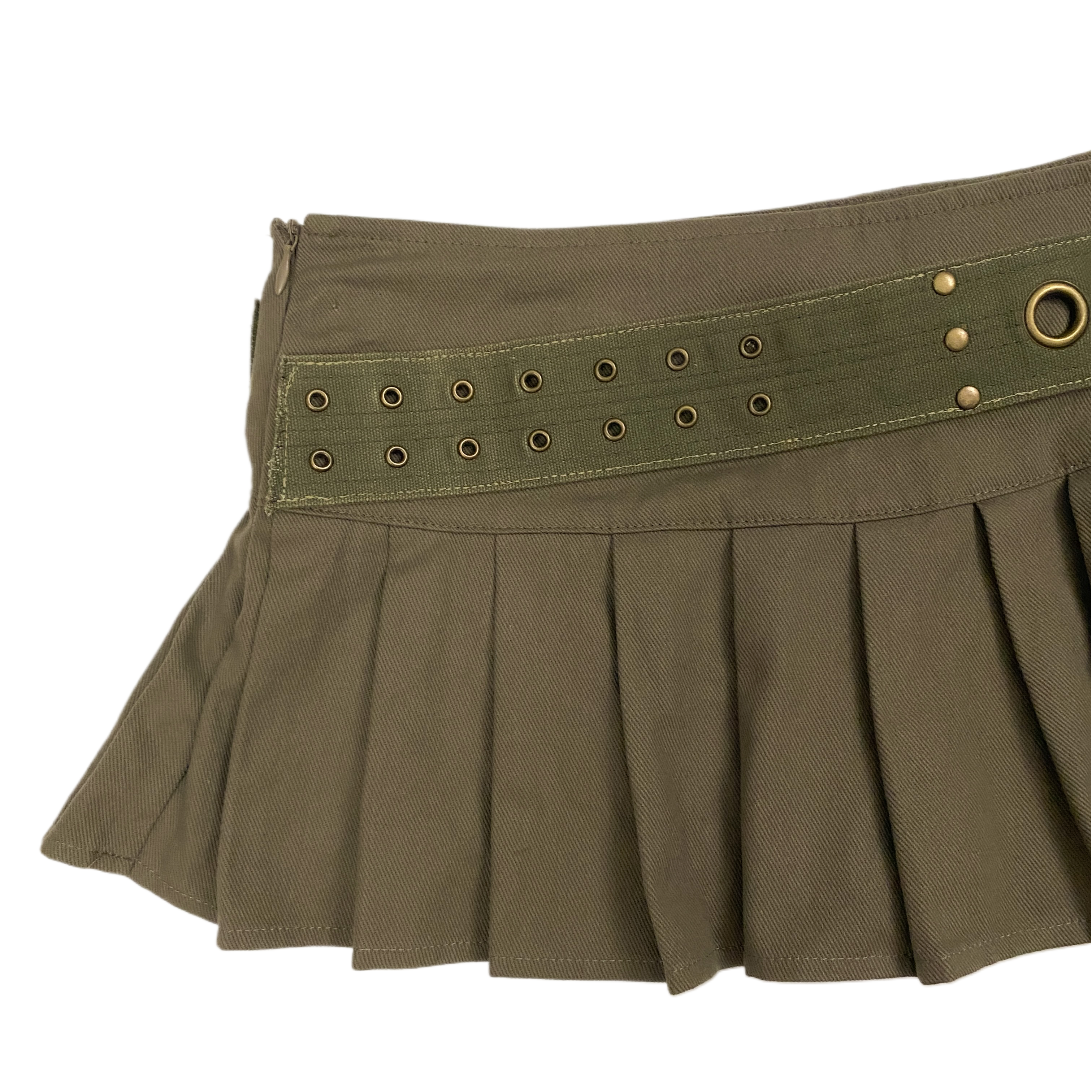 Combat Angel Pleated Mini Skirt (S/M)