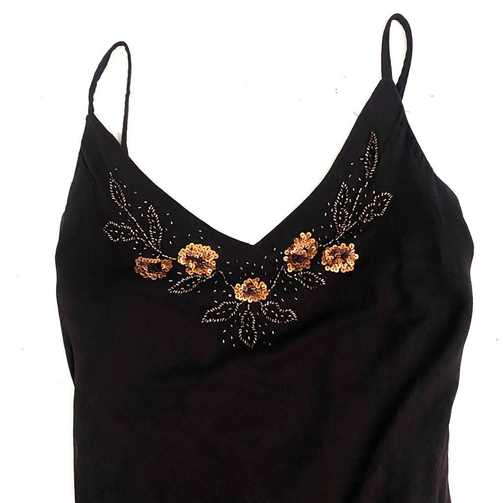 Embellished Silk Fairy Dress + Shrug (S/M)