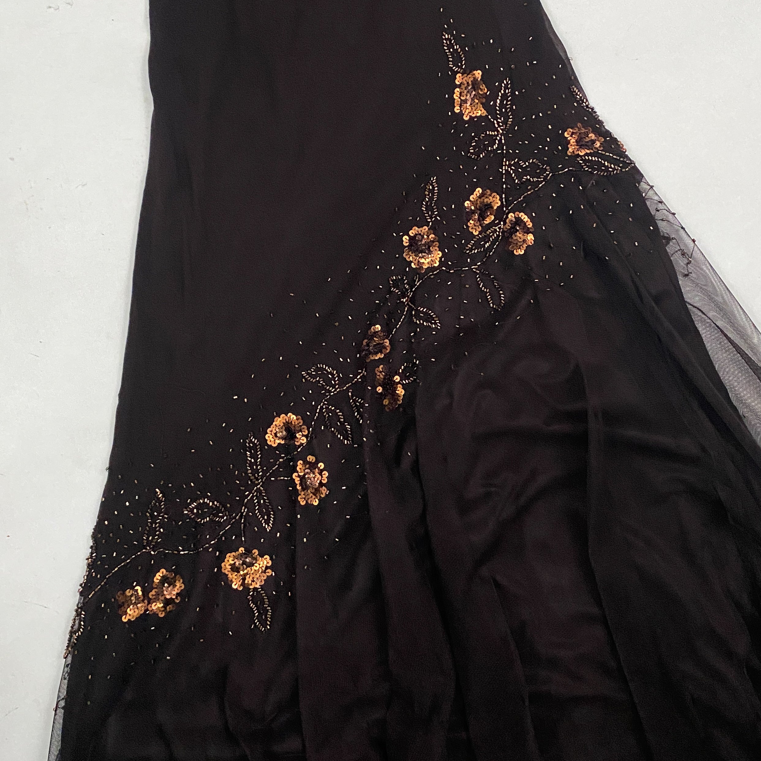 Embellished Silk Fairy Dress + Shrug (S/M)