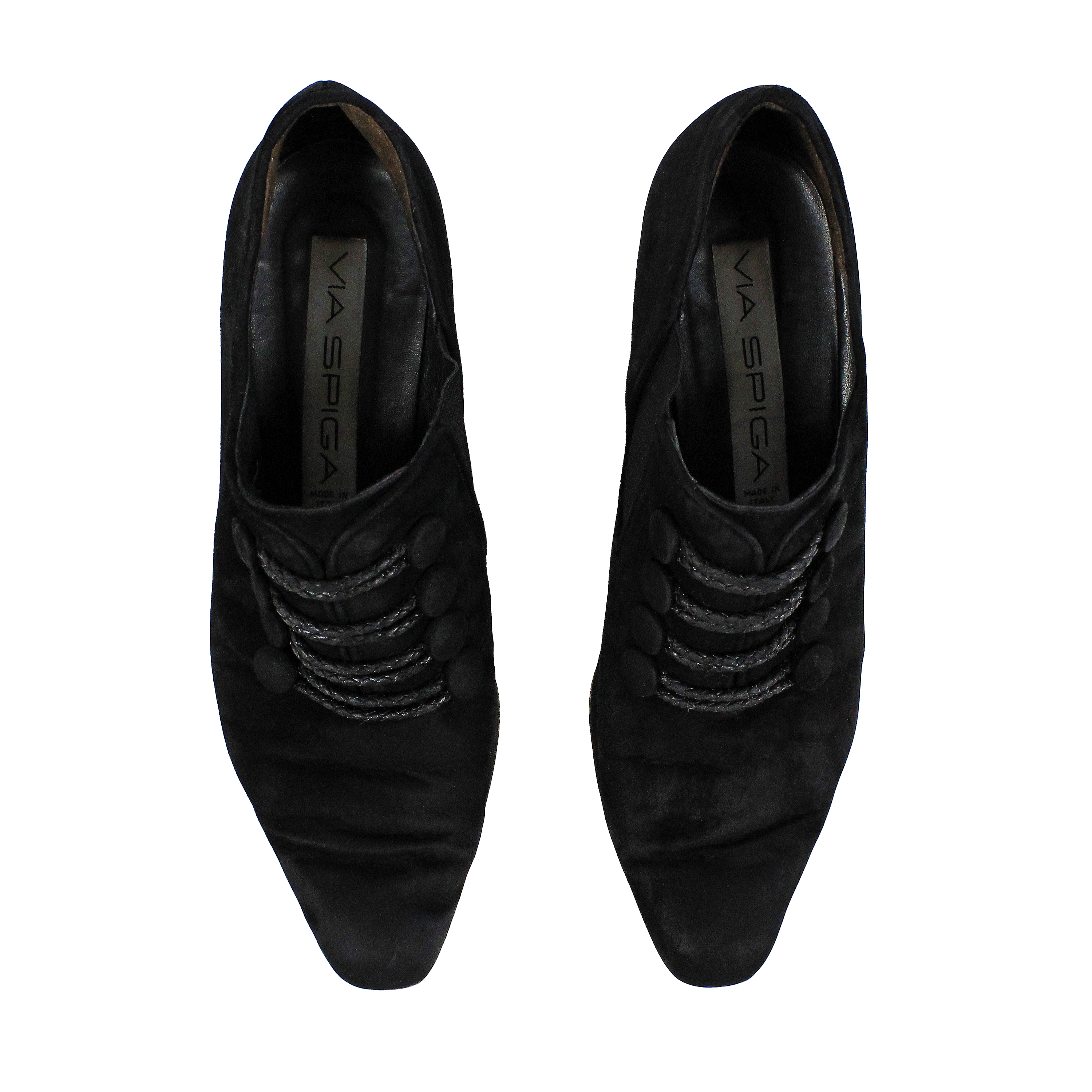 90s Italian Vintage Suede Boots (US 7)