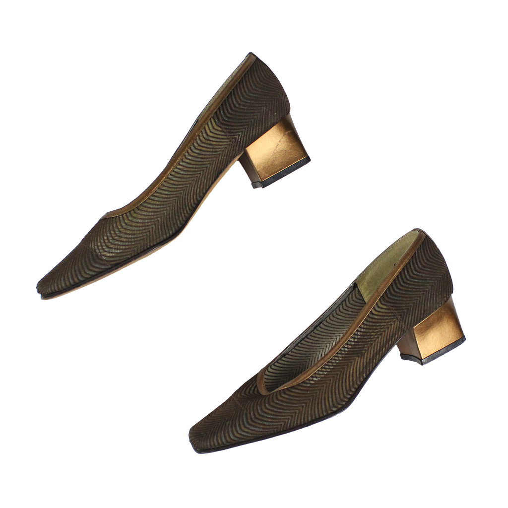 Vintage Mesh Heels (US 6)