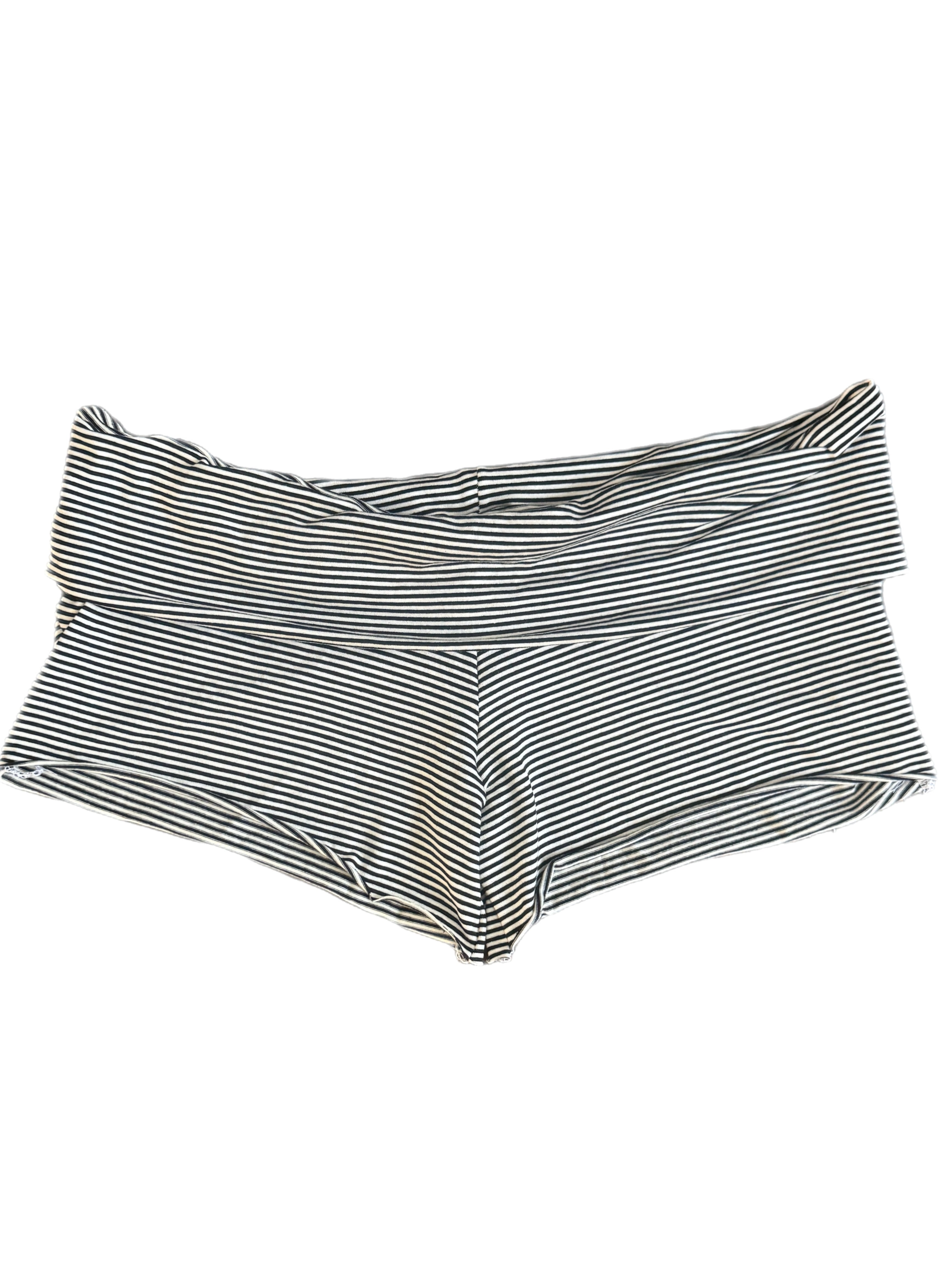 Striped Micro Shorts (XS-XL)