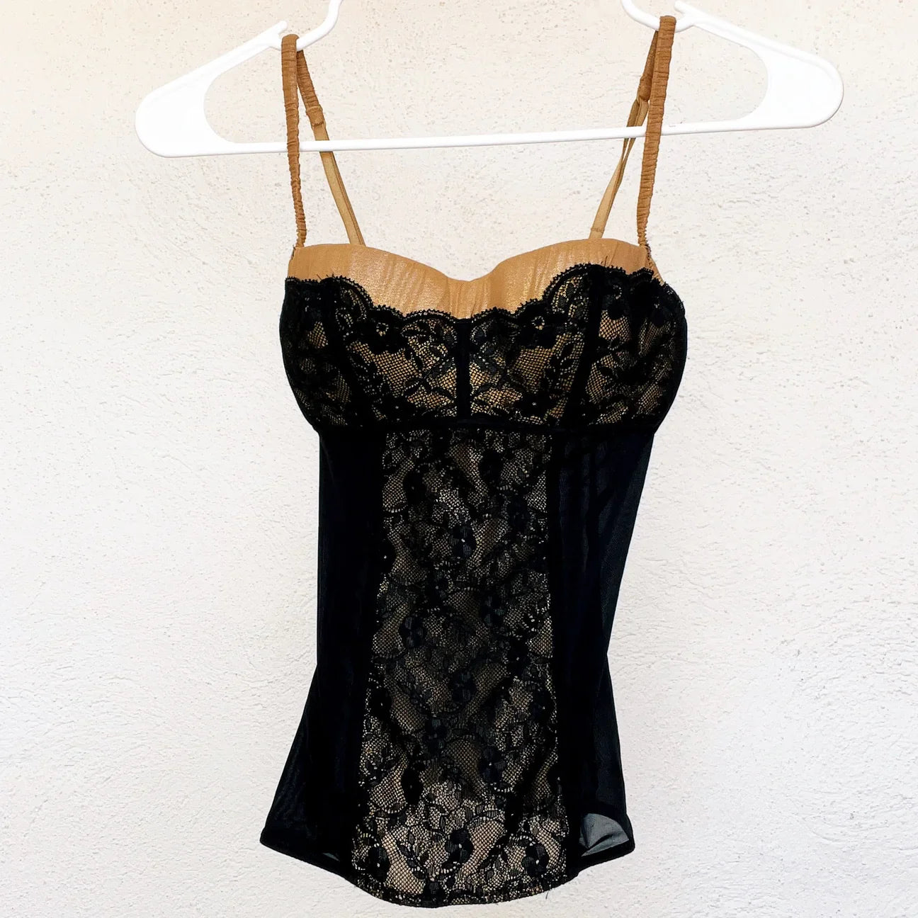 Intimissimi Black & Gold Bustier (XS/S)