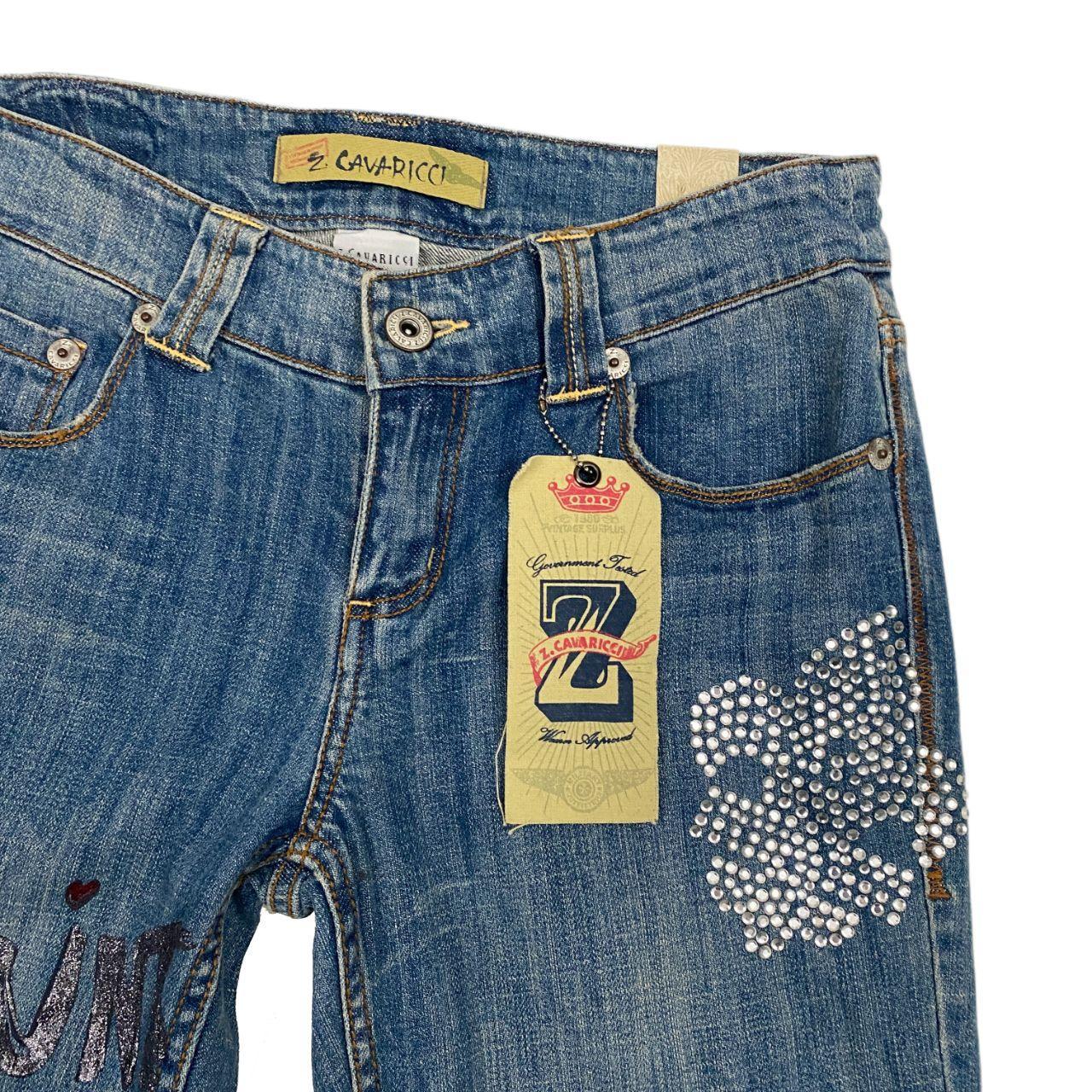 Graffiti Fleur De Lis Embellished Flares (M)