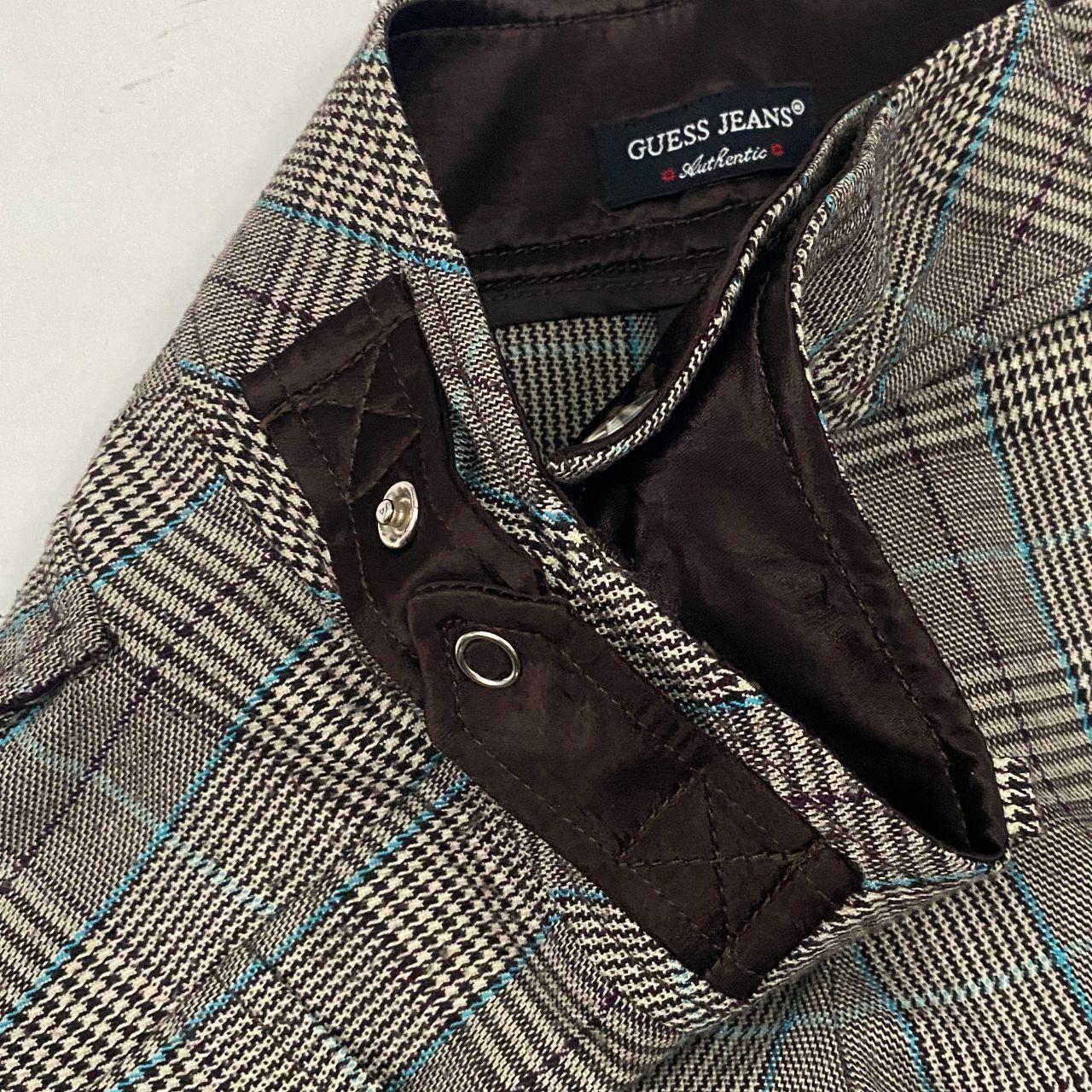 Guess Plaid Trouser Capris (S)