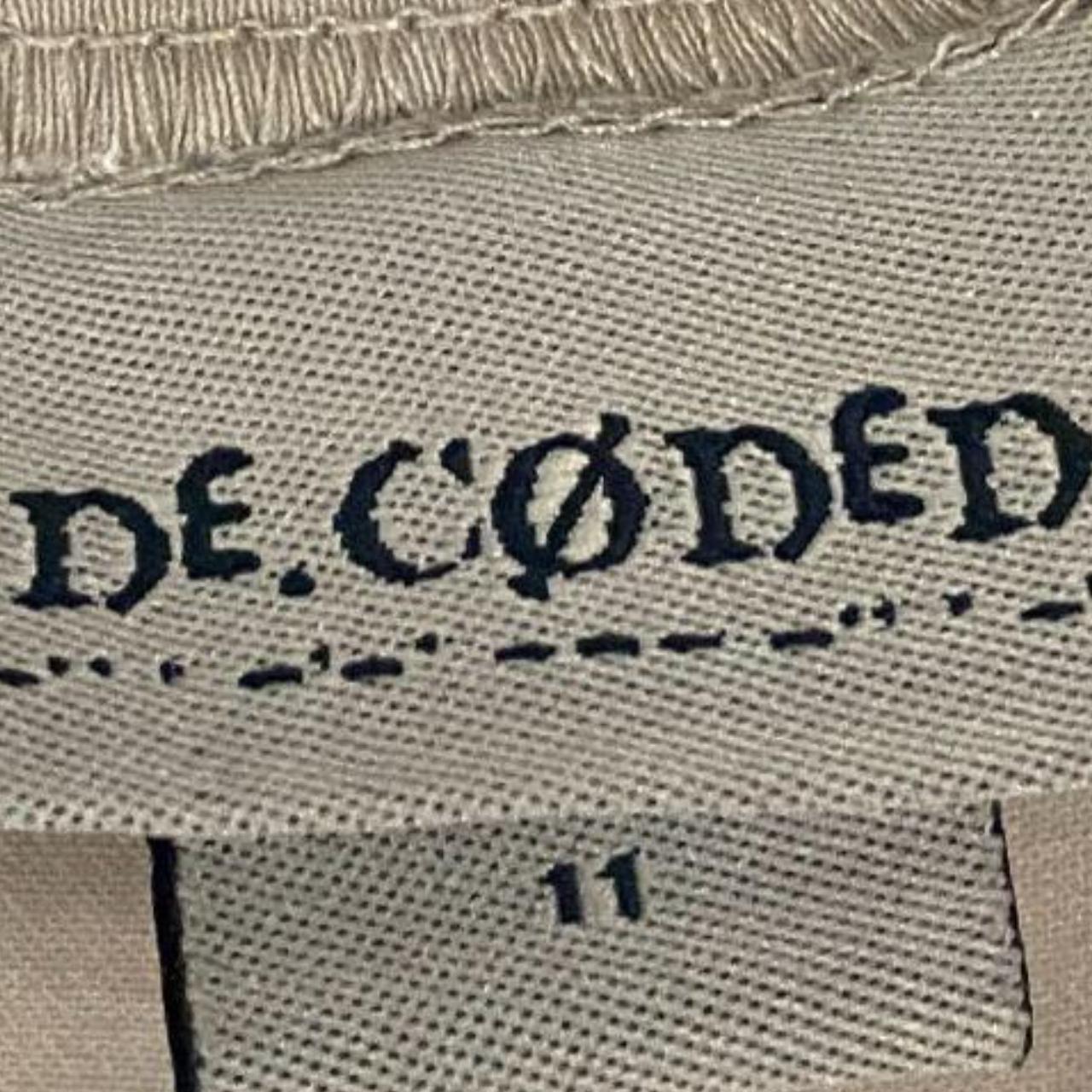 Y2K Embellished Khaki Flares (M)