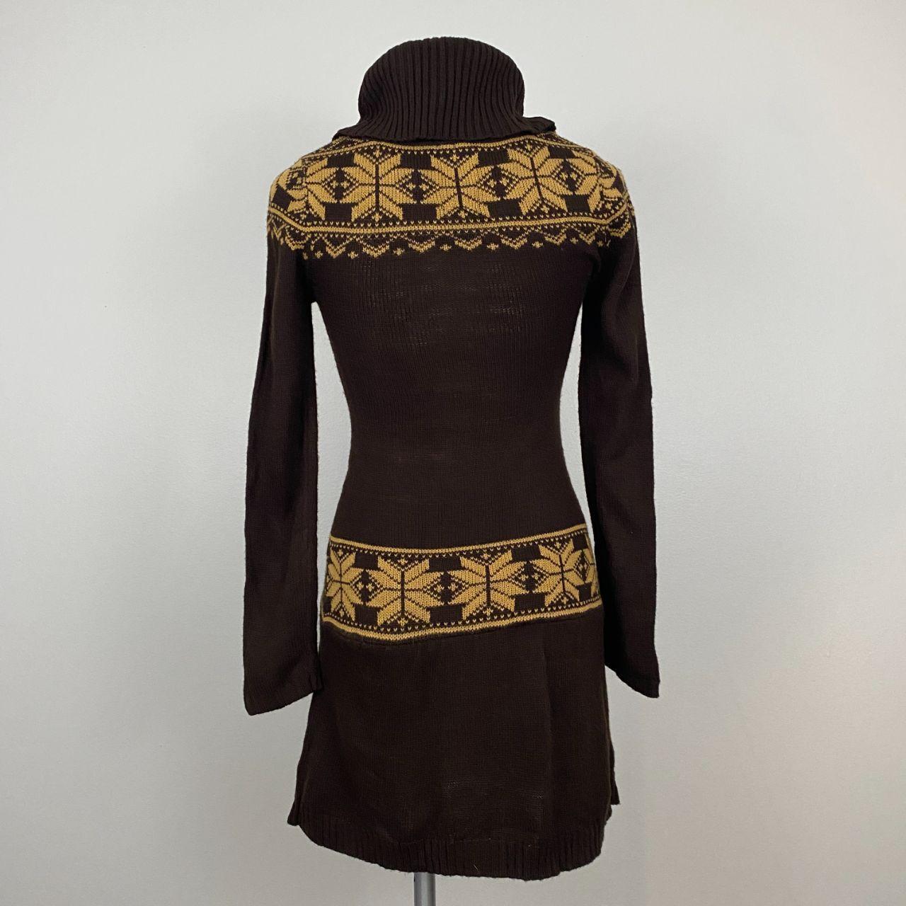 Y2K Mini Sweater Dress (S)